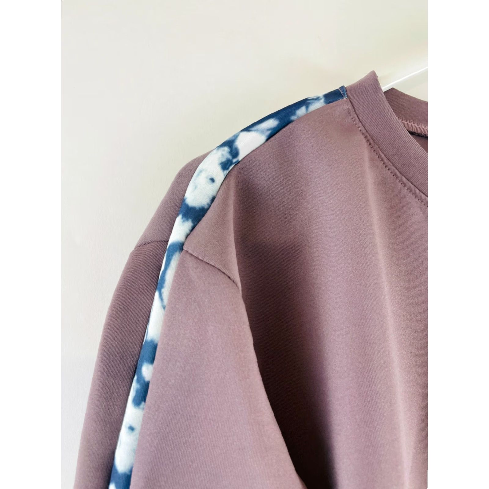 Nicole Miller Nicole Miller Sport Sweatshirt Pullover Size Medium Purple Tie Dye Long Sleeve Womens Size M / US 6-8 / IT 42-44 - 3 Thumbnail