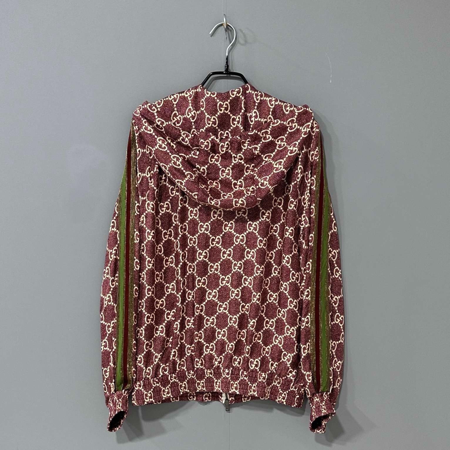 Gucci Gucci side striped old flower full-print zipper hoodie 2501 Size US XS / EU 42 / 0 - 3 Thumbnail