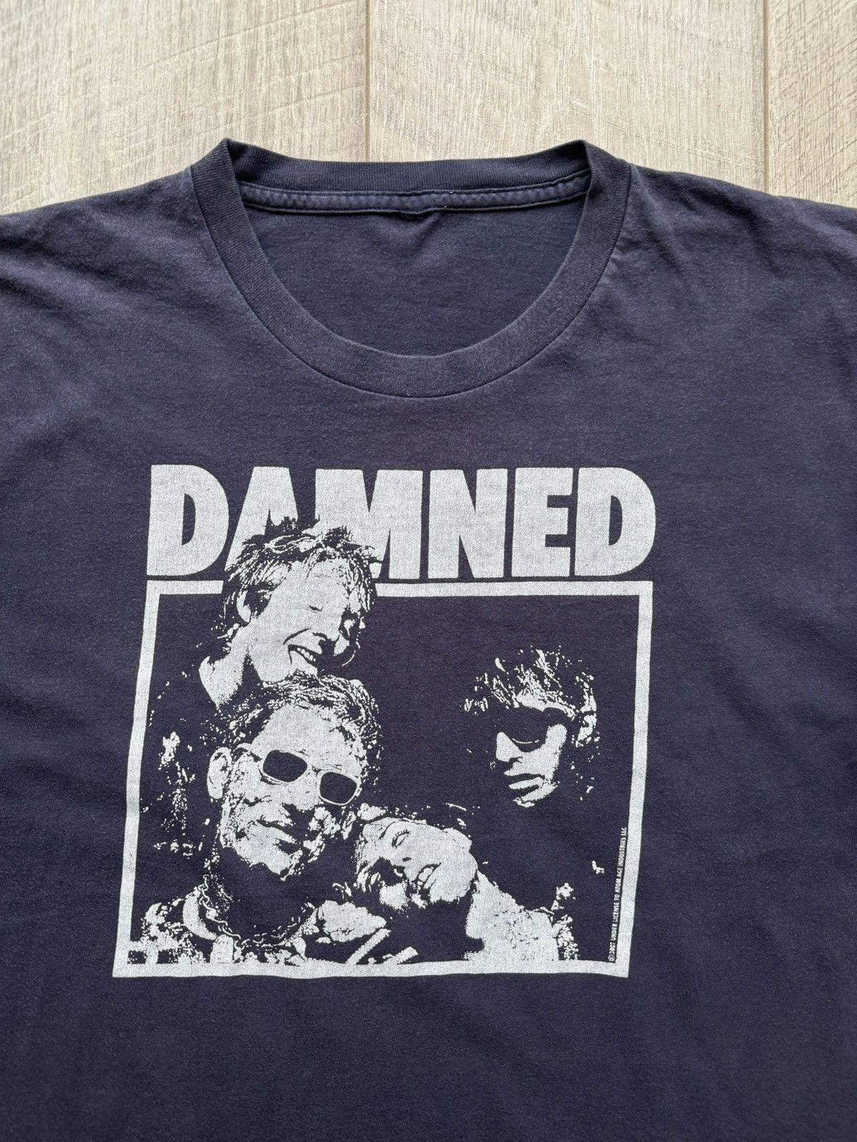 Band Tees The Damned 2007 Punk Band Graphic T-Shirt Size US XL / EU 56 / 4 - 3 Thumbnail