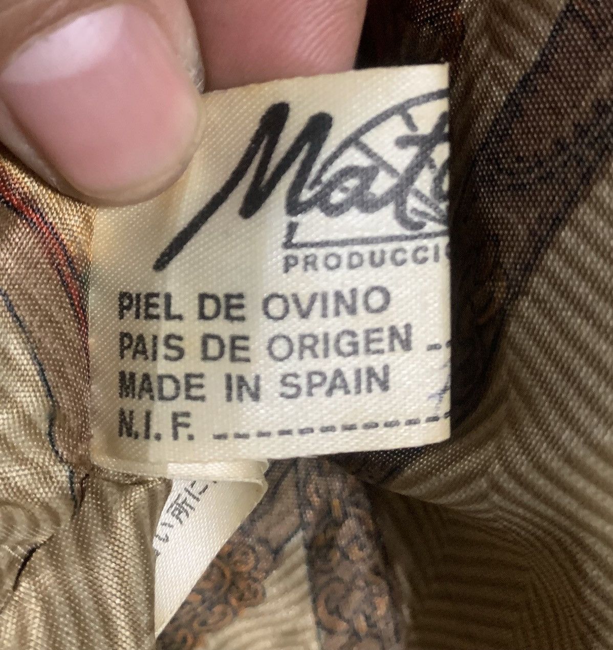 Japanese Brand Vintage Leather Jacket Made In Spain Size US L / EU 52-54 / 3 - 7 Thumbnail