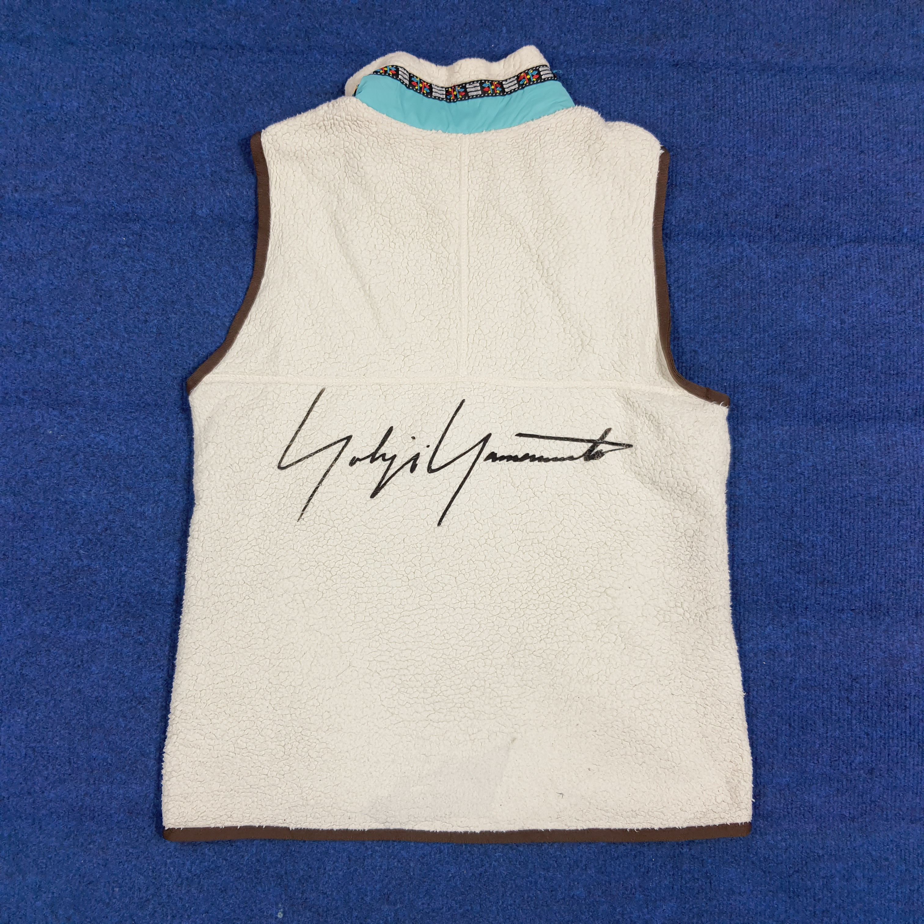 Adidas Vintage Adidas Neo Fleece Vests Custom Yohji Logo C282N26 Size US XS / EU 42 / 0 - 1 Thumbnail
