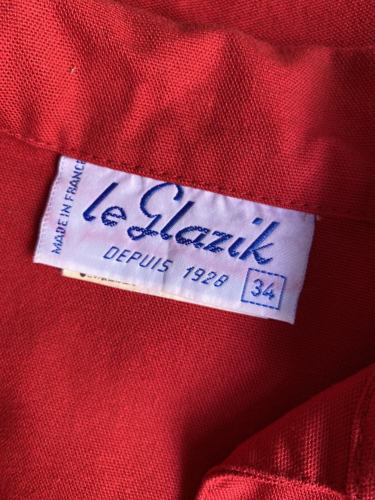 Vintage Le qlazil vintage red blouse Size US M / EU 48-50 / 2 - 3 Thumbnail