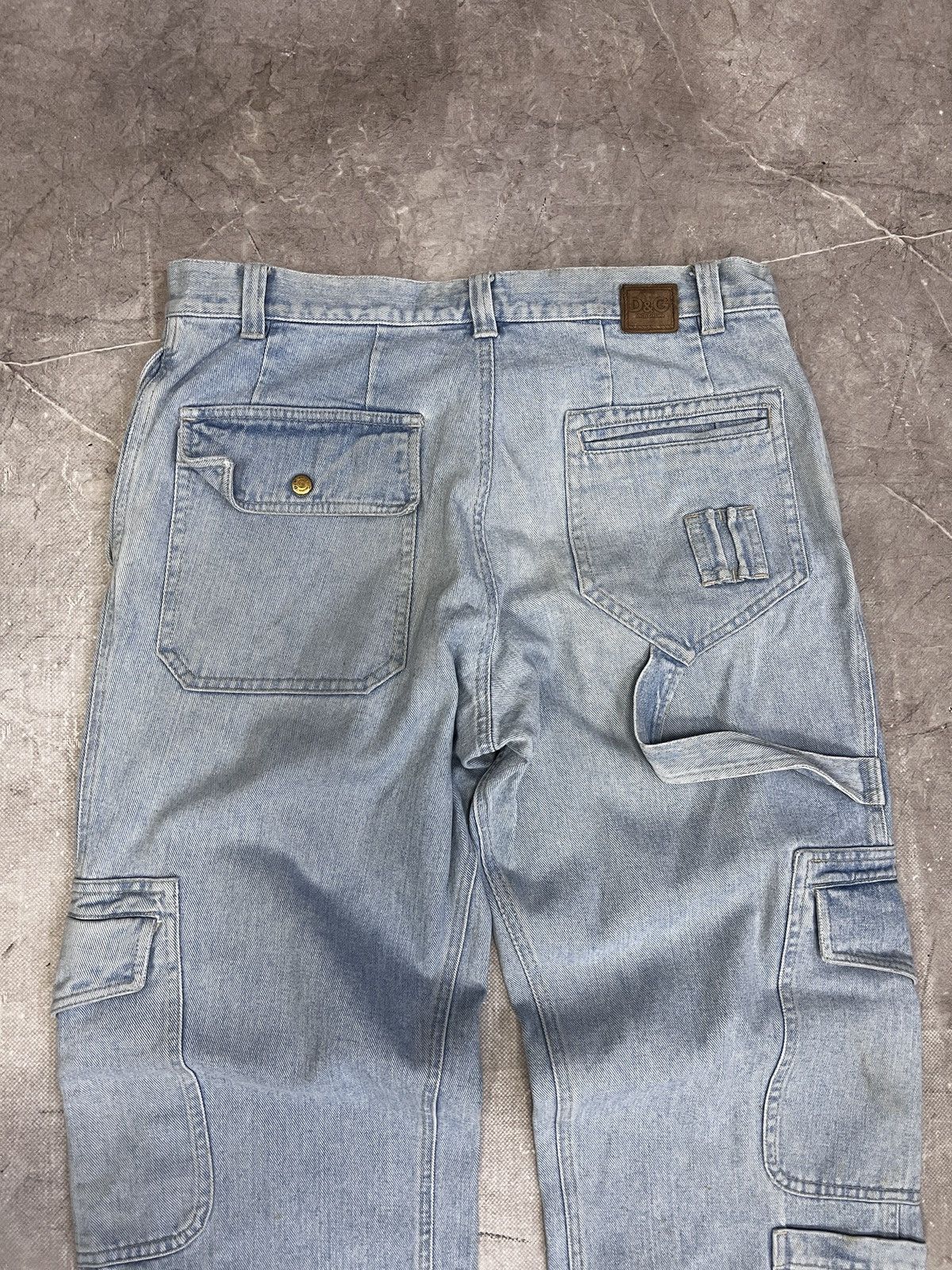 Dolce & Gabbana Dolce Gabbana Archive FW 2000s cargo distressed jeans y2k Size US 34 / EU 50 - 12 Thumbnail