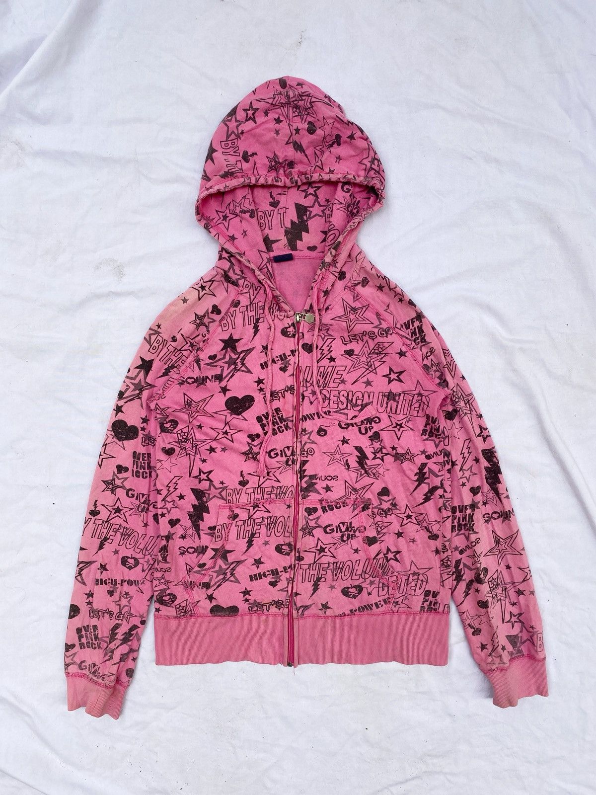 Hysteric Glamour Y2K Design United Zip Hoodie Hysteric Glamour Style LGB Size US S / EU 44-46 / 1 - 1 Thumbnail