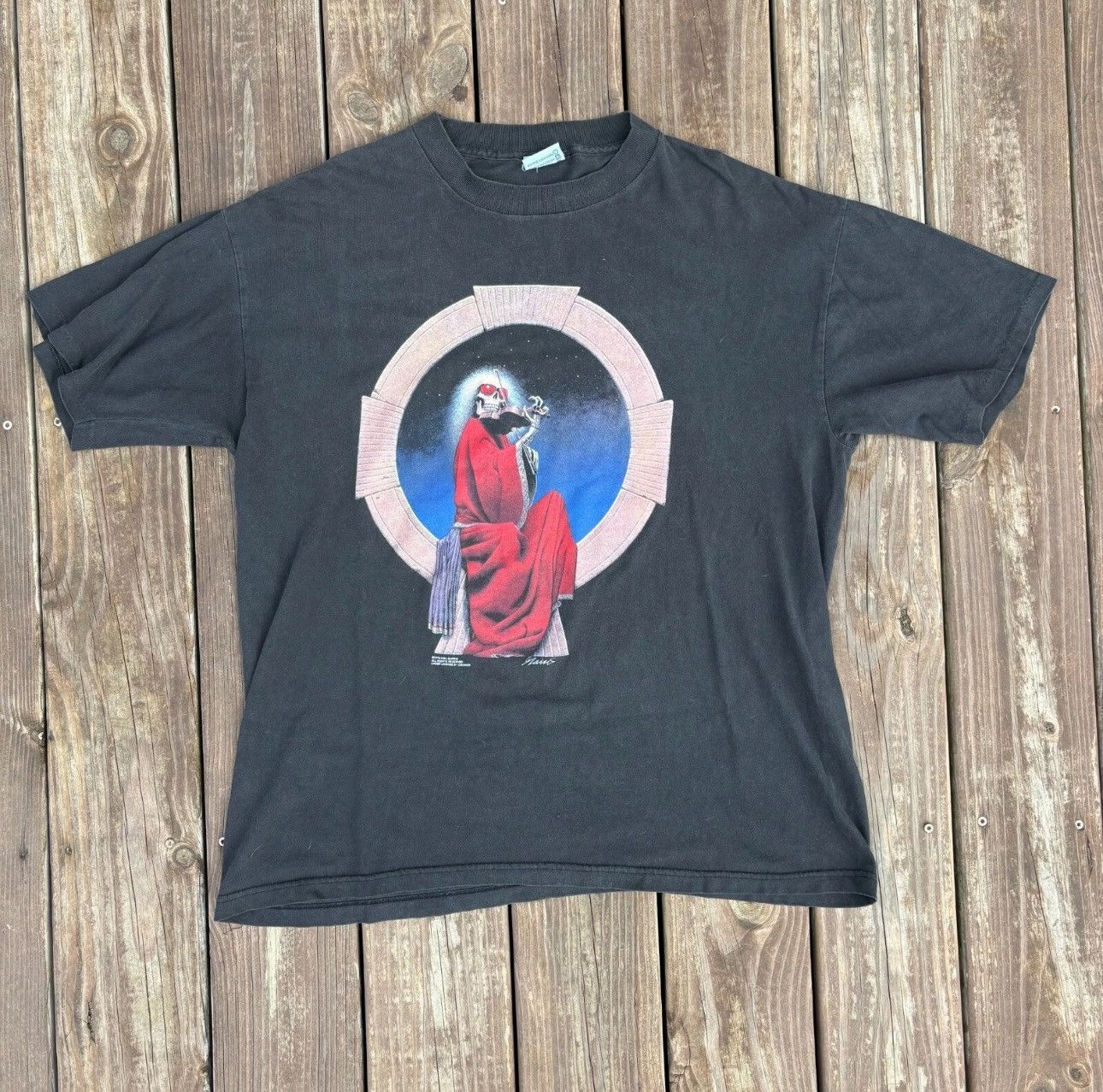 Vintage Vintage Grateful Dead Blues For Allah Tee Single Stitch Size US XL / EU 56 / 4 - 1 Thumbnail
