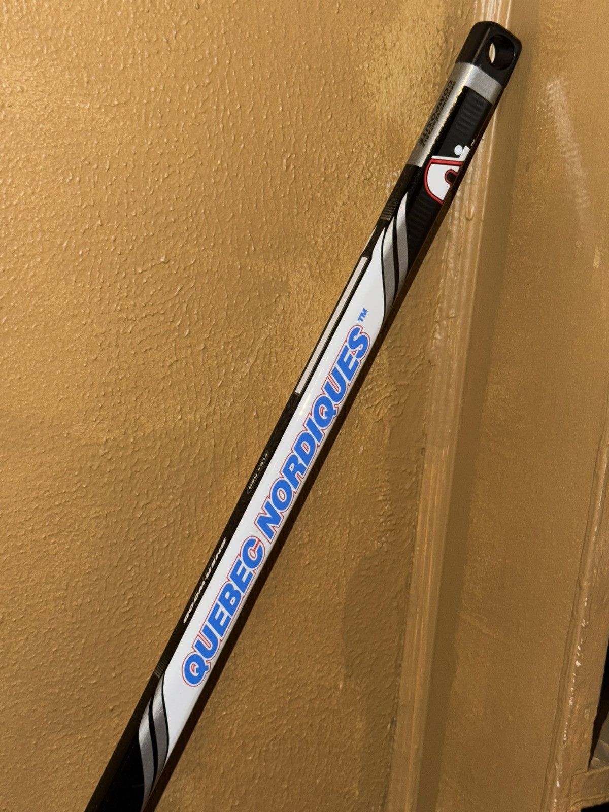 NHL NHL Vintage Hockey Sherwood Quebec Nordiques Mini Stick Size ONE SIZE - 4 Thumbnail