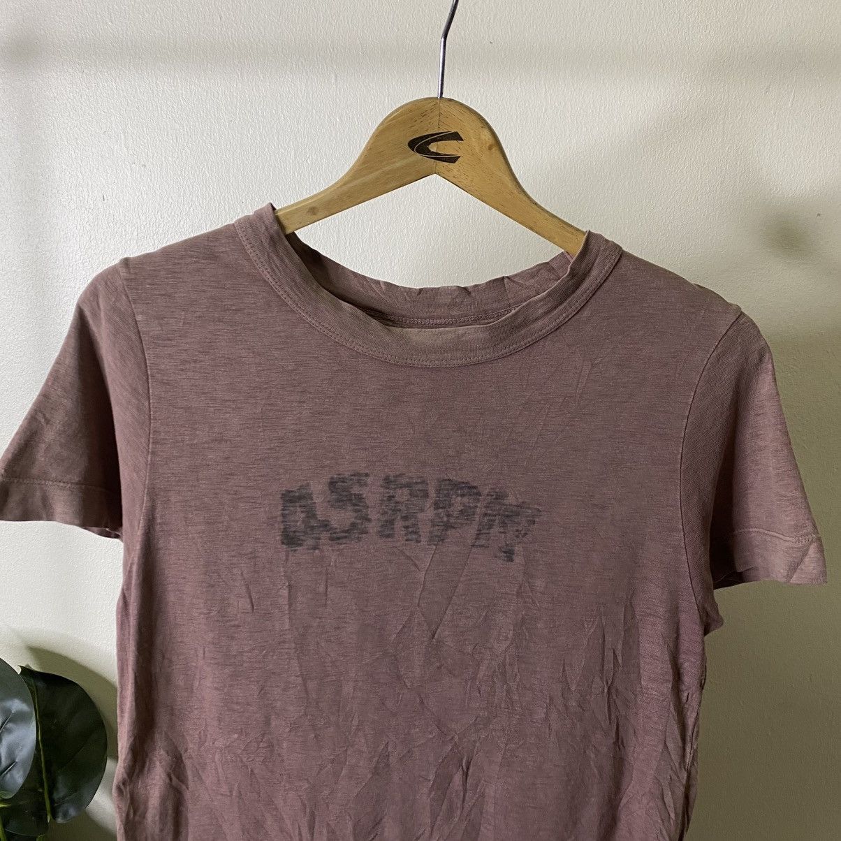 45rpm 55 Rpm Spell Out Brown T Shirt Size US S / EU 44-46 / 1 - 2 Thumbnail