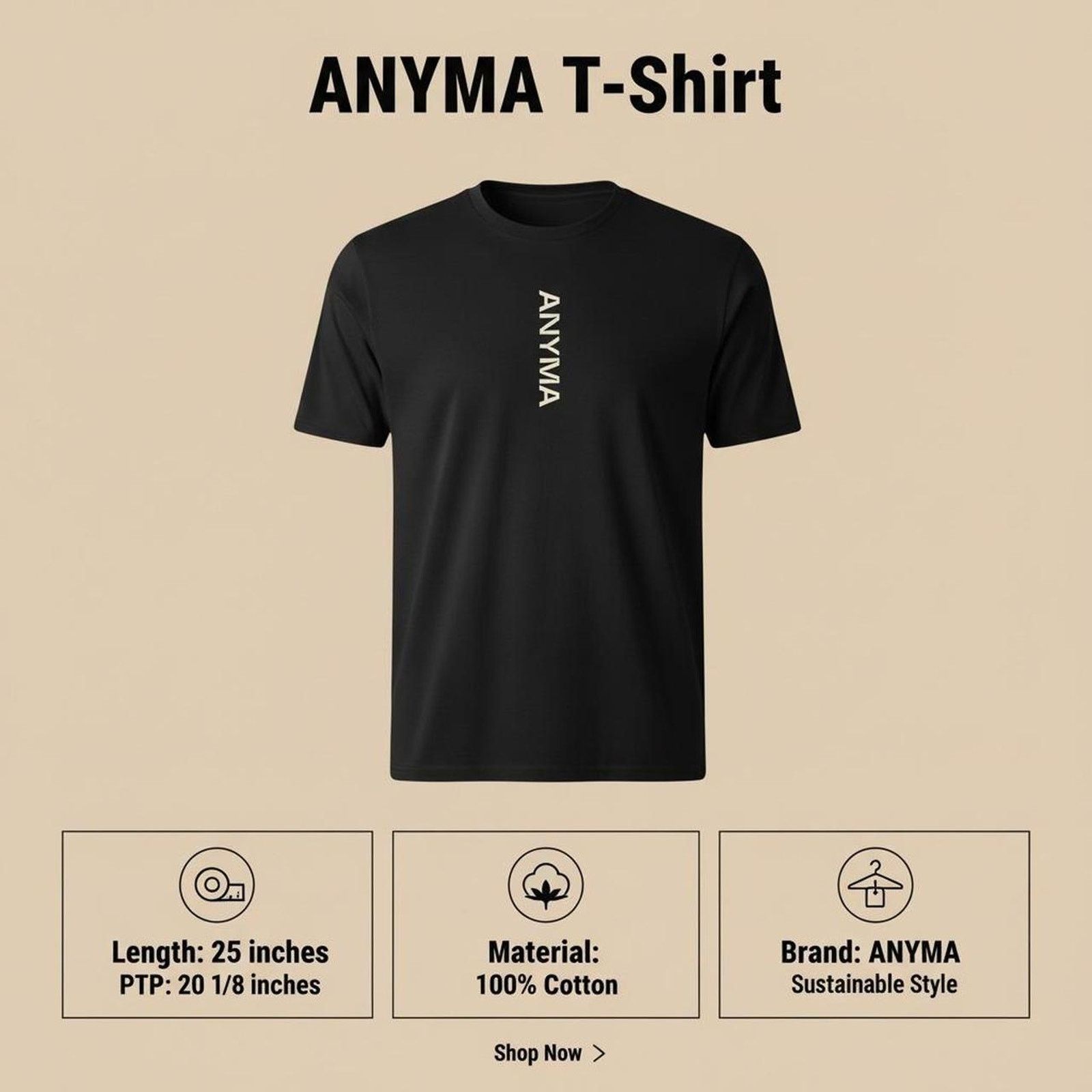 Other Anyma black graphic print t shirt Size US M / EU 48-50 / 2 - 6 Thumbnail