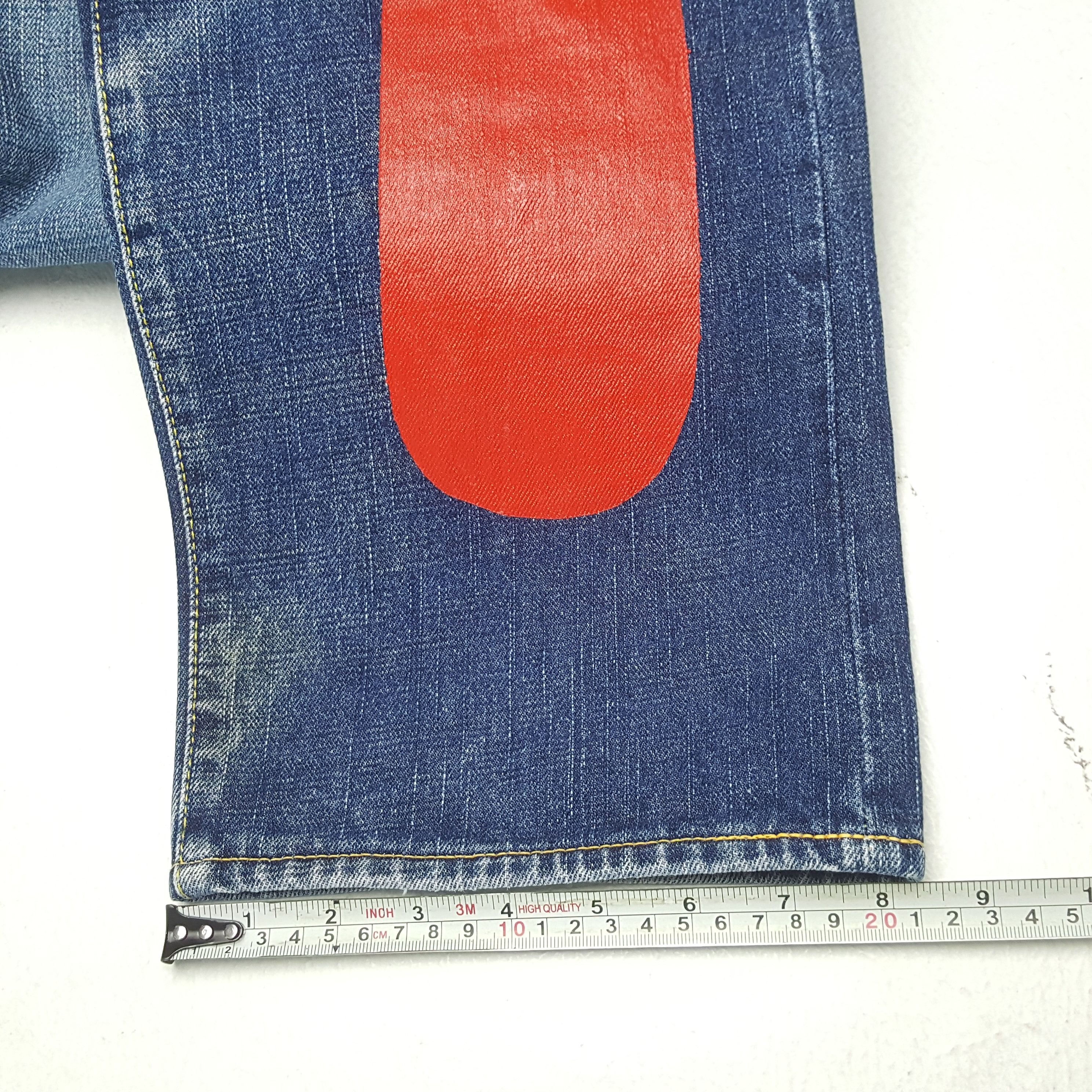 Evisu × Japanese Brand × Vintage EVISU Japanese Brand Fashion Style Custom Daicock Jeans Size US 28 / EU 44 - 11 Thumbnail