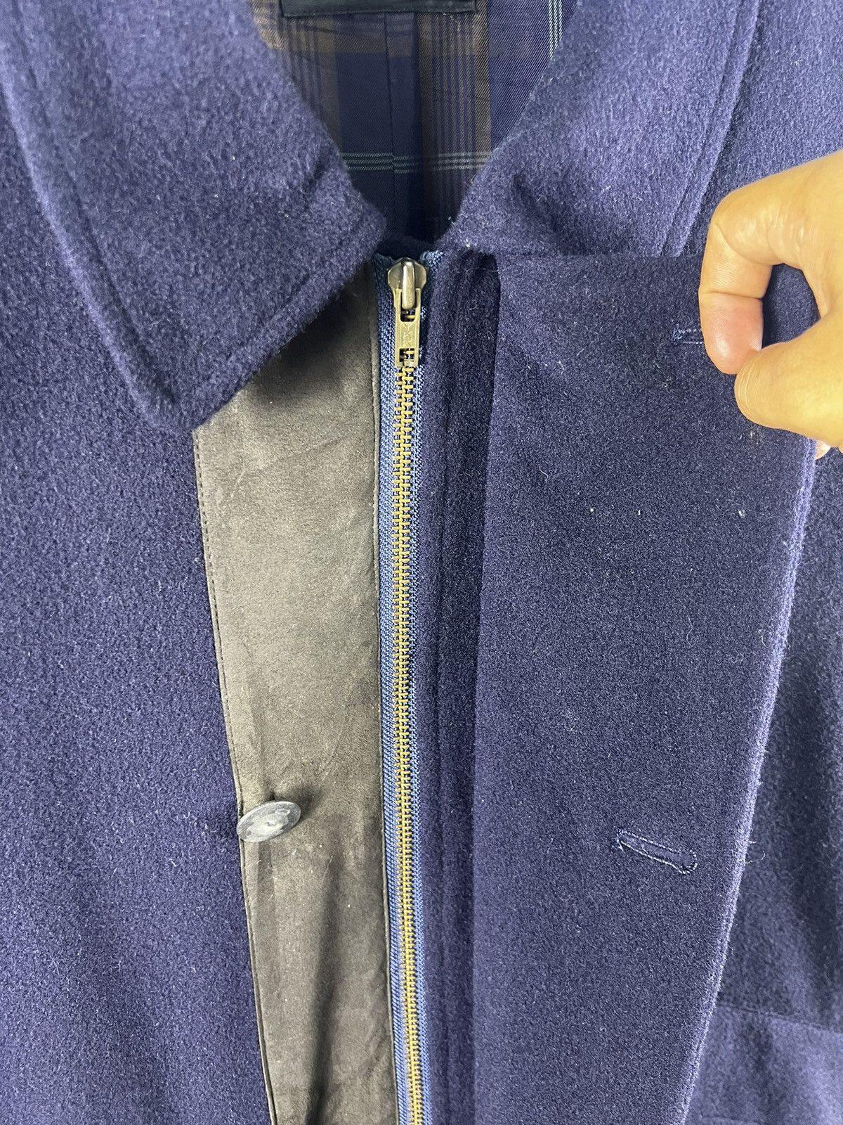 Calvin Klein 🔥 Vintage Calvin Klein Sport Wool Over Coat - M Size US M / EU 48-50 / 2 - 5 Thumbnail