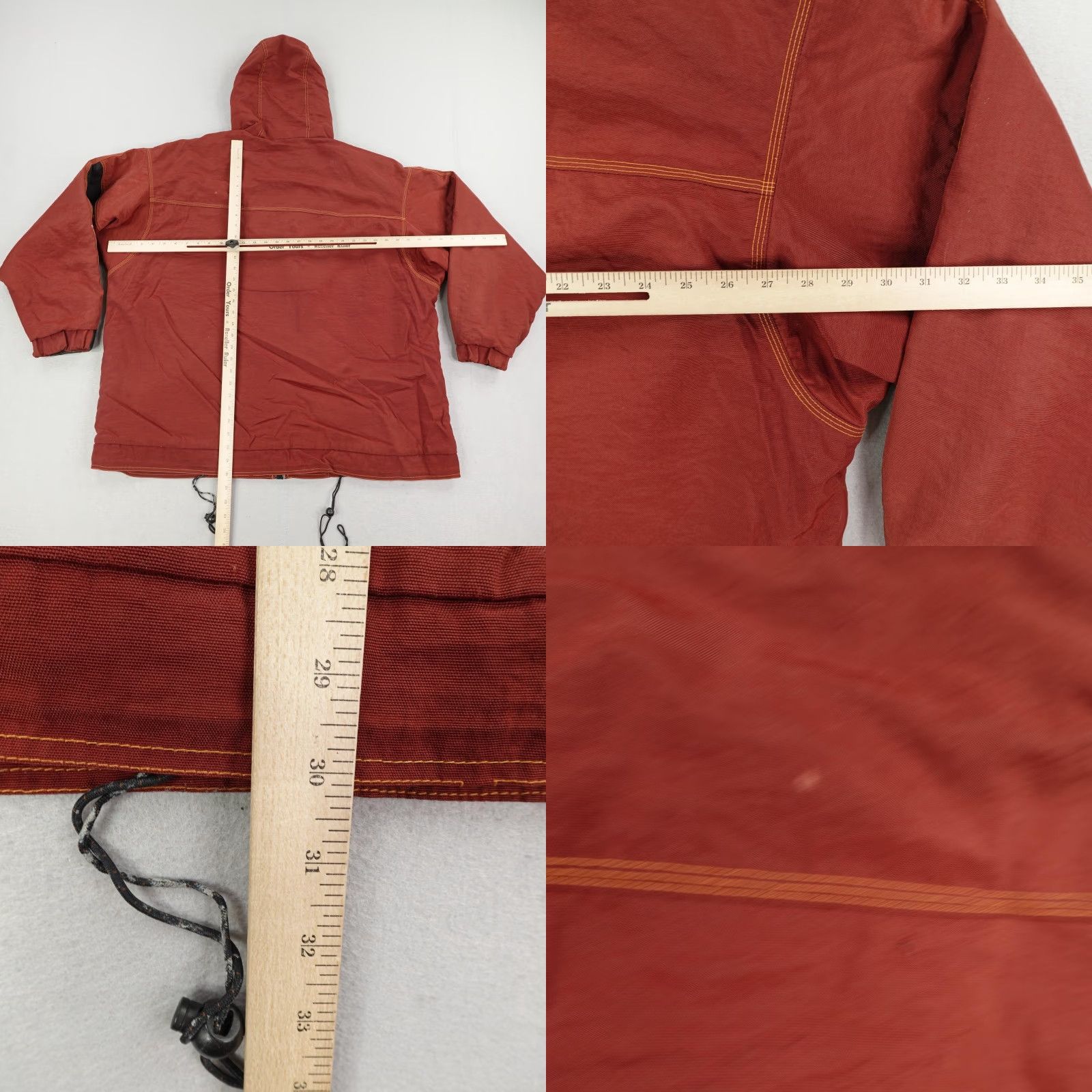 Vintage VINTAGE Columbia Convert Jacket Mens XL Brown Orange Zip Up Parka Rain Coat Size US XL / EU 56 / 4 - 8 Thumbnail