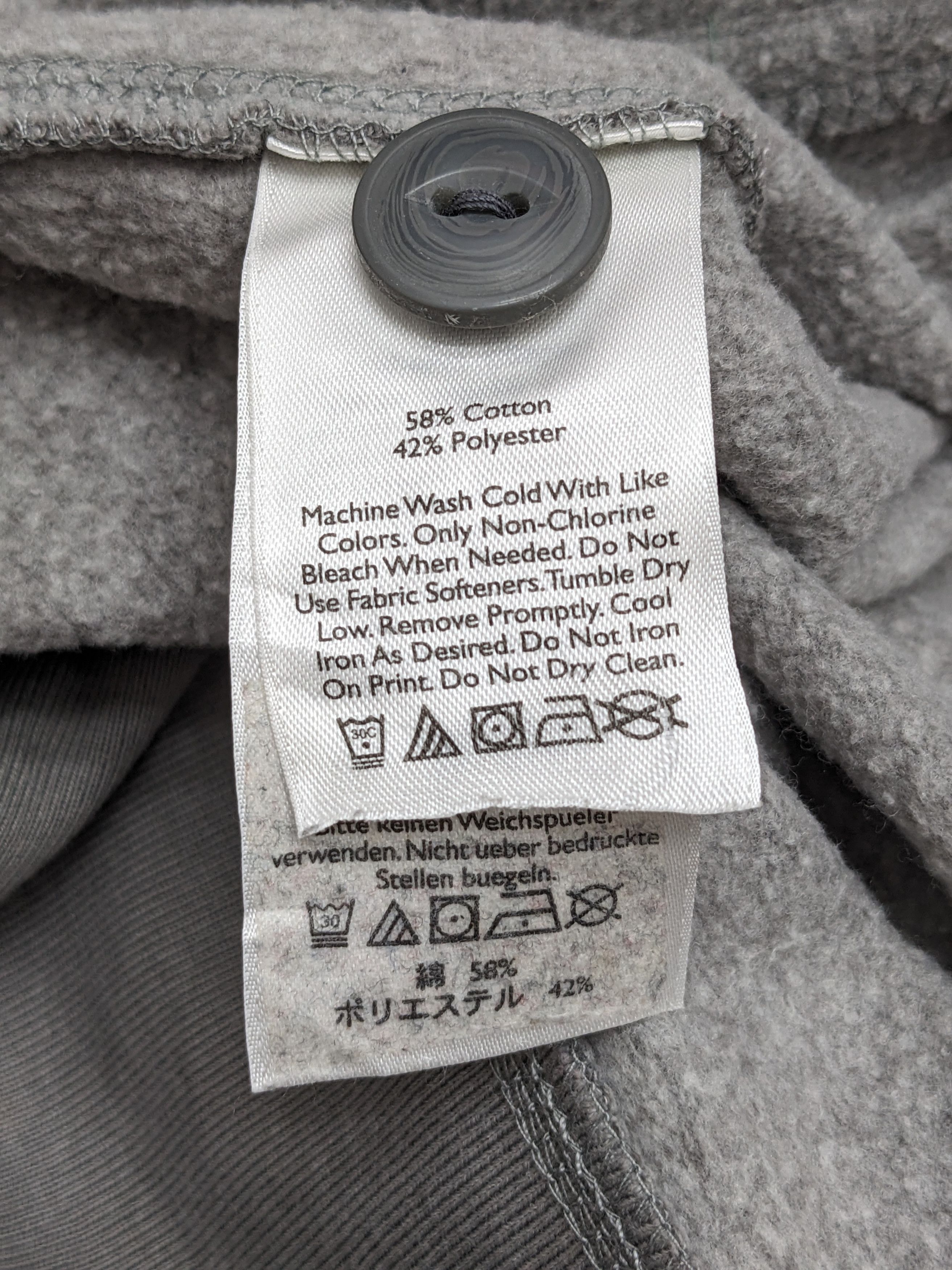 Eddie Bauer Eddie Bauer Grey Cowl Neck Snap Placket Pullover Sweatshirt Size US M / EU 48-50 / 2 - 10 Thumbnail