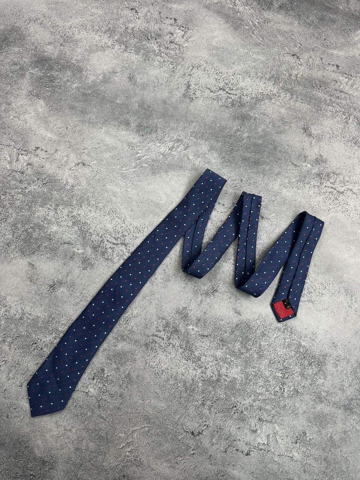 Eton Eton Blue Polka Dot Wool Silk Tie Cravatte Necktie Italy Size ONE SIZE - 5 Thumbnail