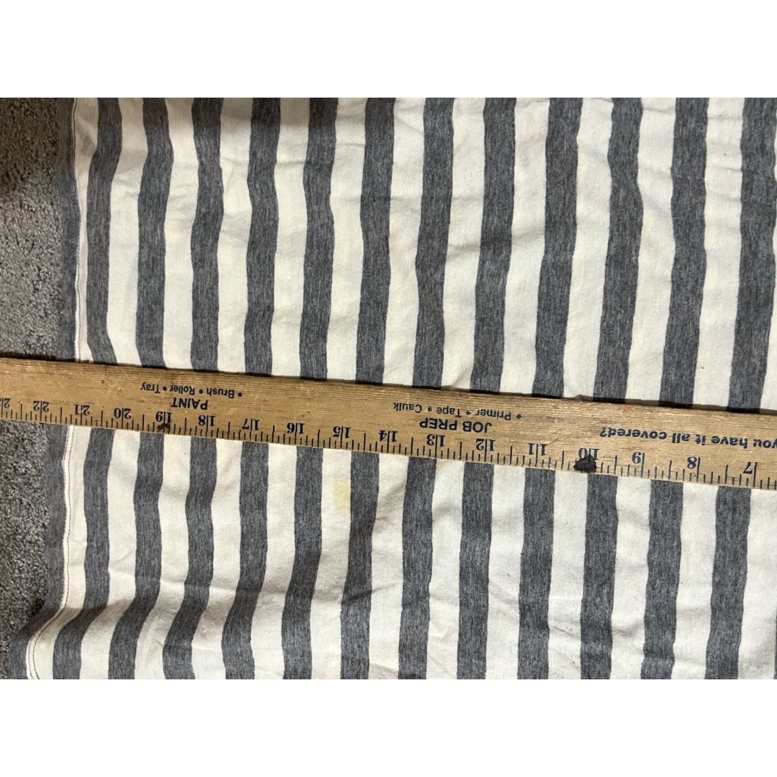 Gap GAP Women's Pullover Long Sleeve Striped T-Shirt Size M Gray Casual Size M / US 6-8 / IT 42-44 - 5 Thumbnail