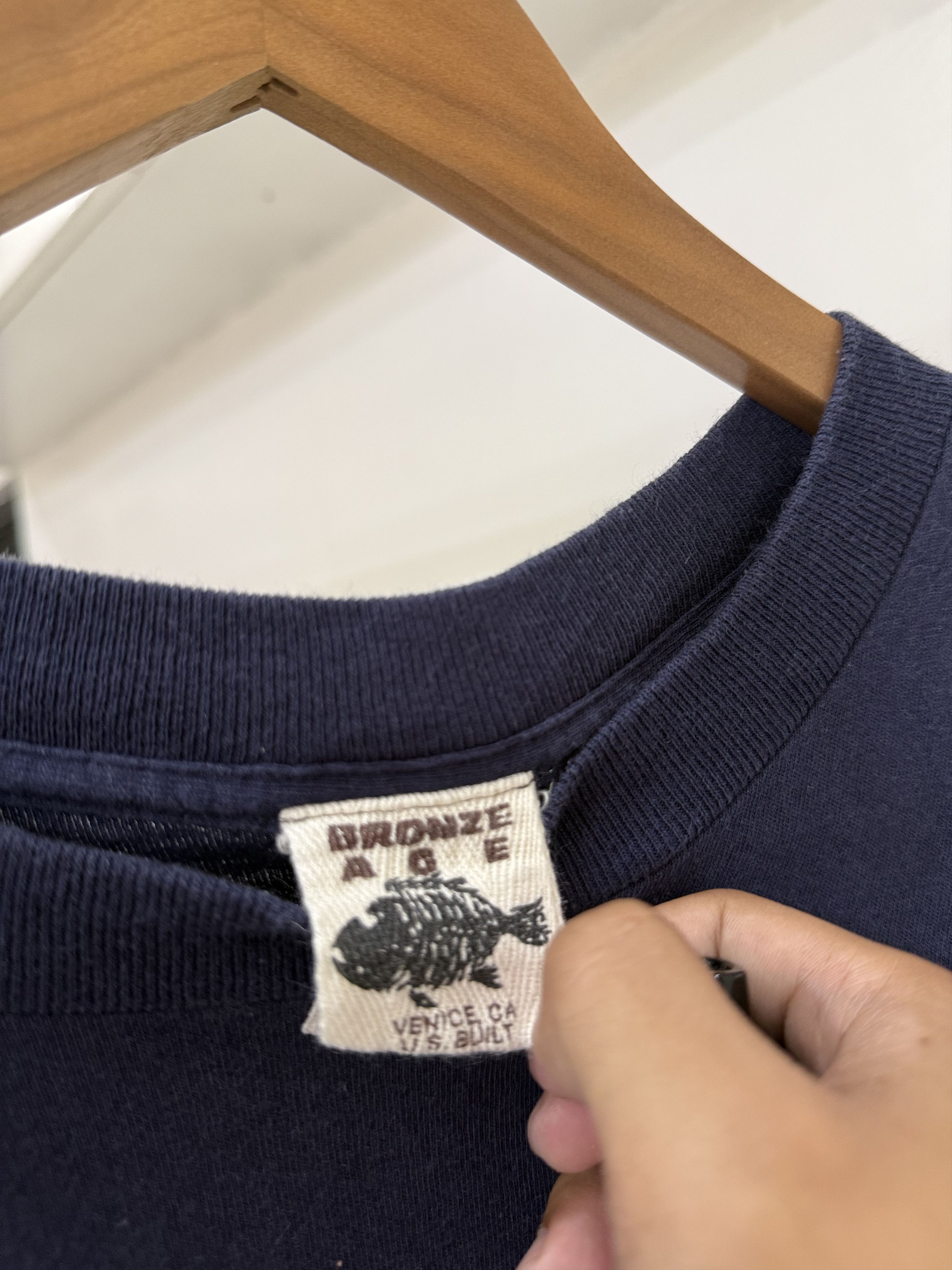 Vintage Bronze Age - Vintage Skate Shirt THRASHER Supreme Size US L / EU 52-54 / 3 - 6 Thumbnail