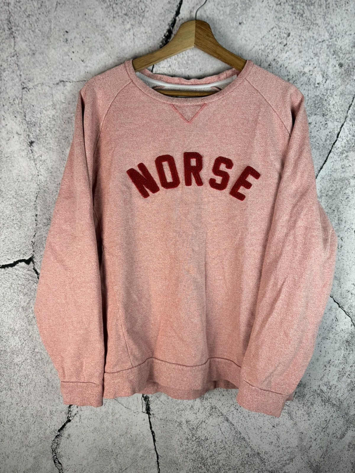 Norse Projects Mens Norse Projects Big Logo Sweatshirt Size US L / EU 52-54 / 3 - 1 Thumbnail