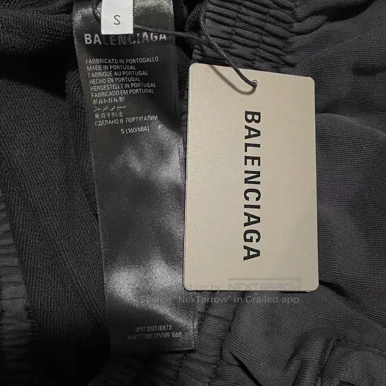 Balenciaga Balenciaga size S Disaster Pattern Flame Print Elastic Wai Size US 27 - 4 Thumbnail