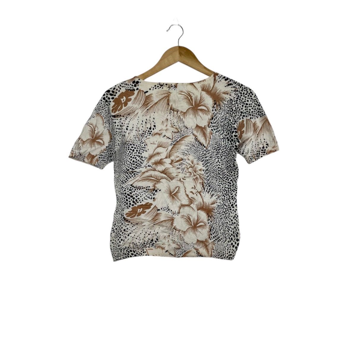Vintage Vintage LACASA ASHIYA Floral Shirt Size XS / US 0-2 / IT 36-38 - 4 Thumbnail