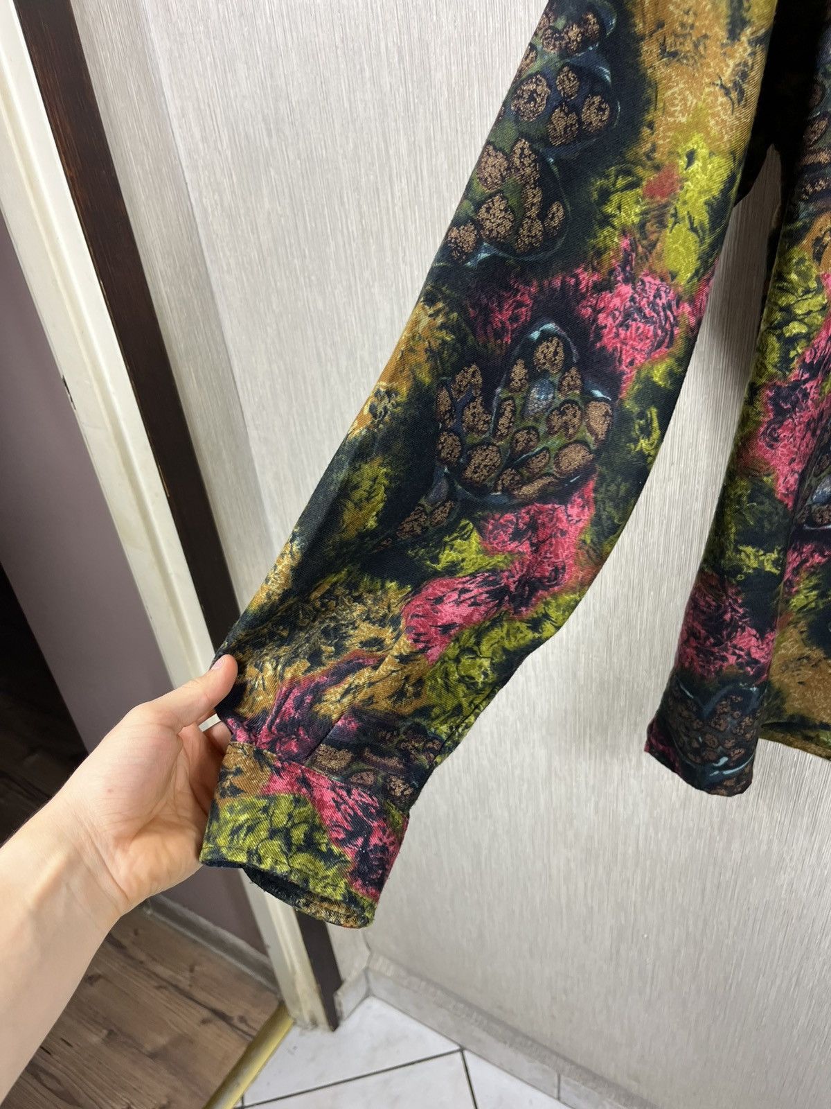 Vintage Vintage Double Duty retro crazy patterned full print shirt Size US XL / EU 56 / 4 - 9 Thumbnail
