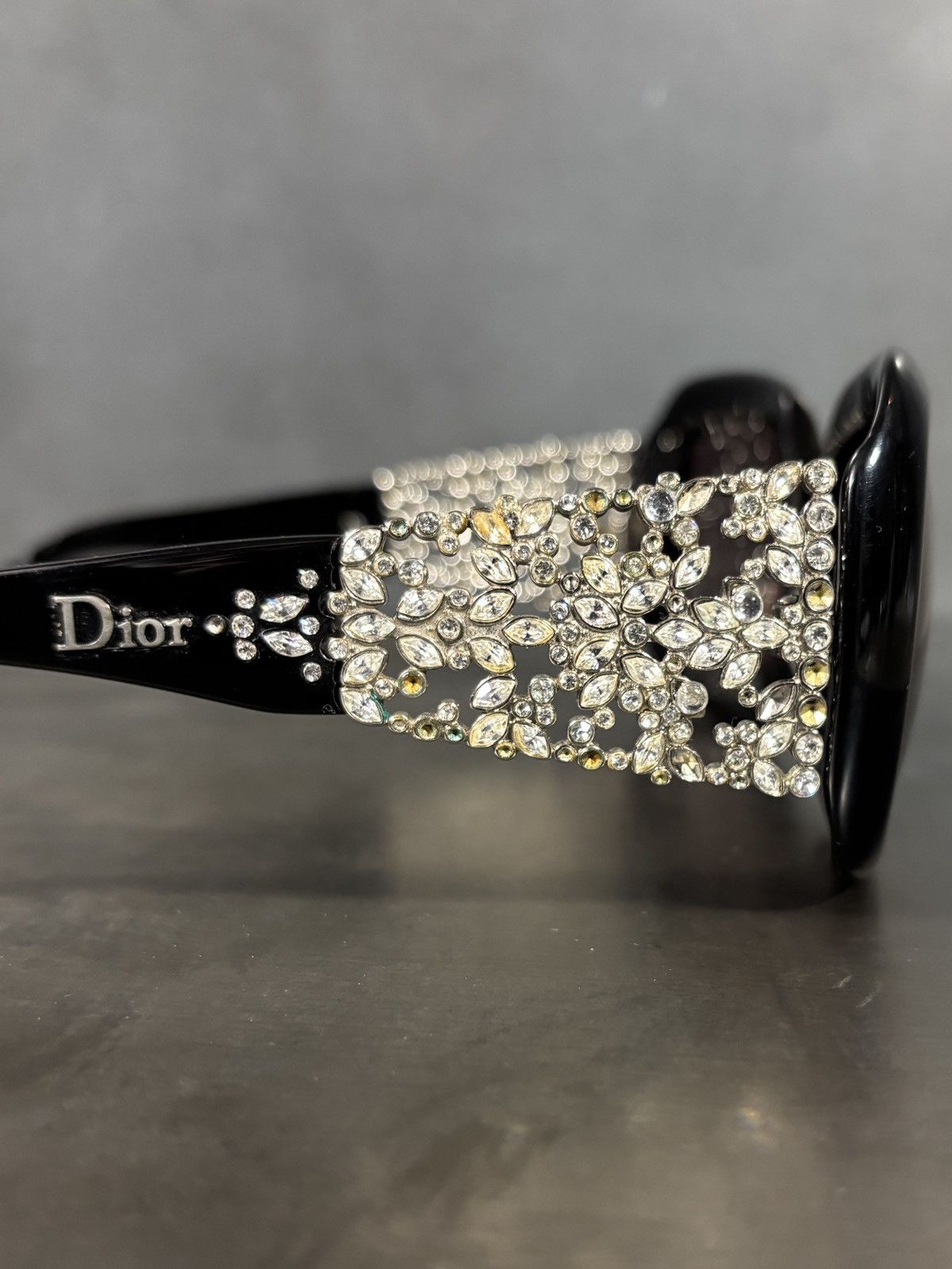 Dior 2011 Dior Delicacy Sunglasses Limited Edition Rhinestone Size ONE SIZE - 13 Thumbnail