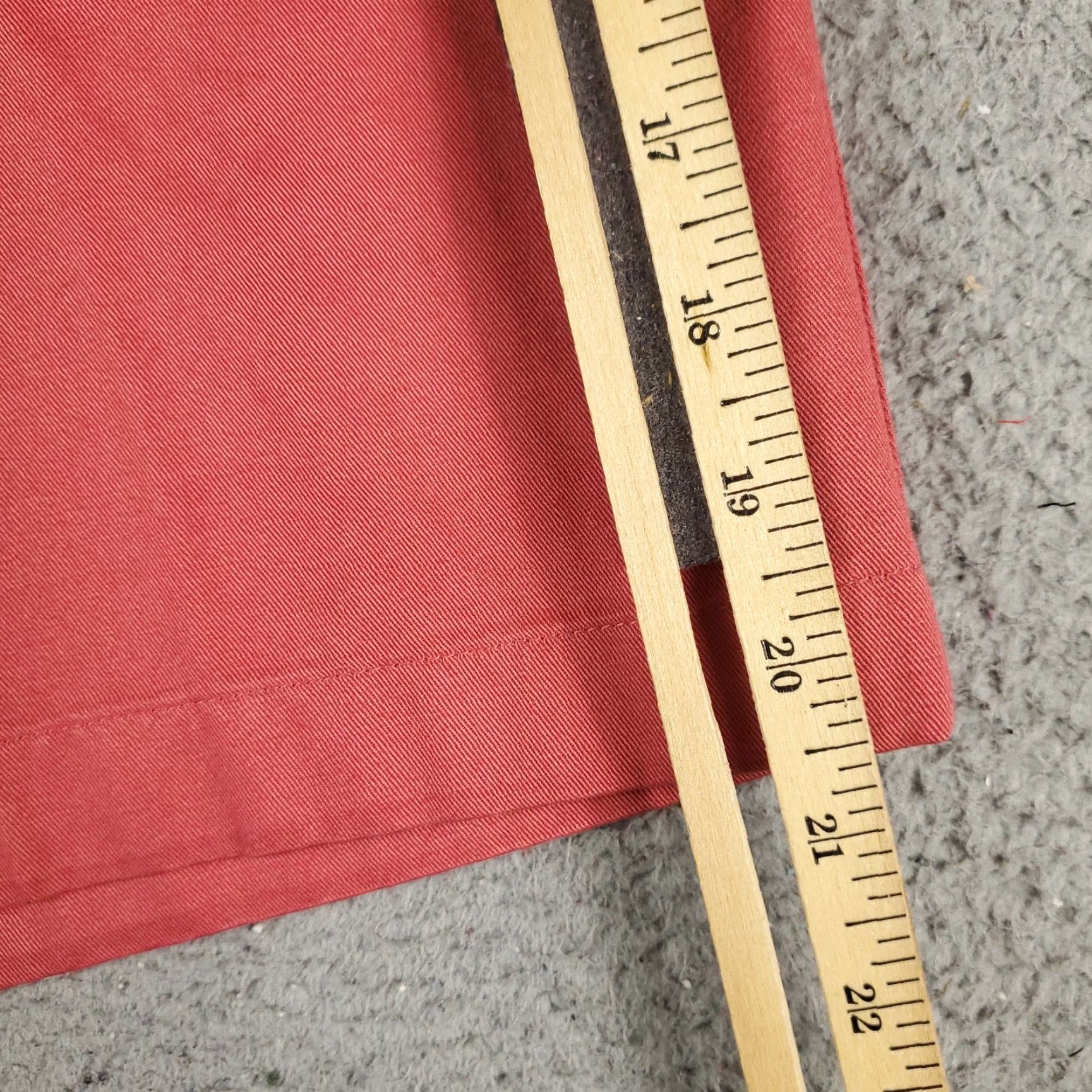 Vintage VINTAGE Greg Norman Mens Shorts Size 36 Red Chino Casual Golf Flat Front Cotton Size US 36 / EU 52 - 5 Thumbnail