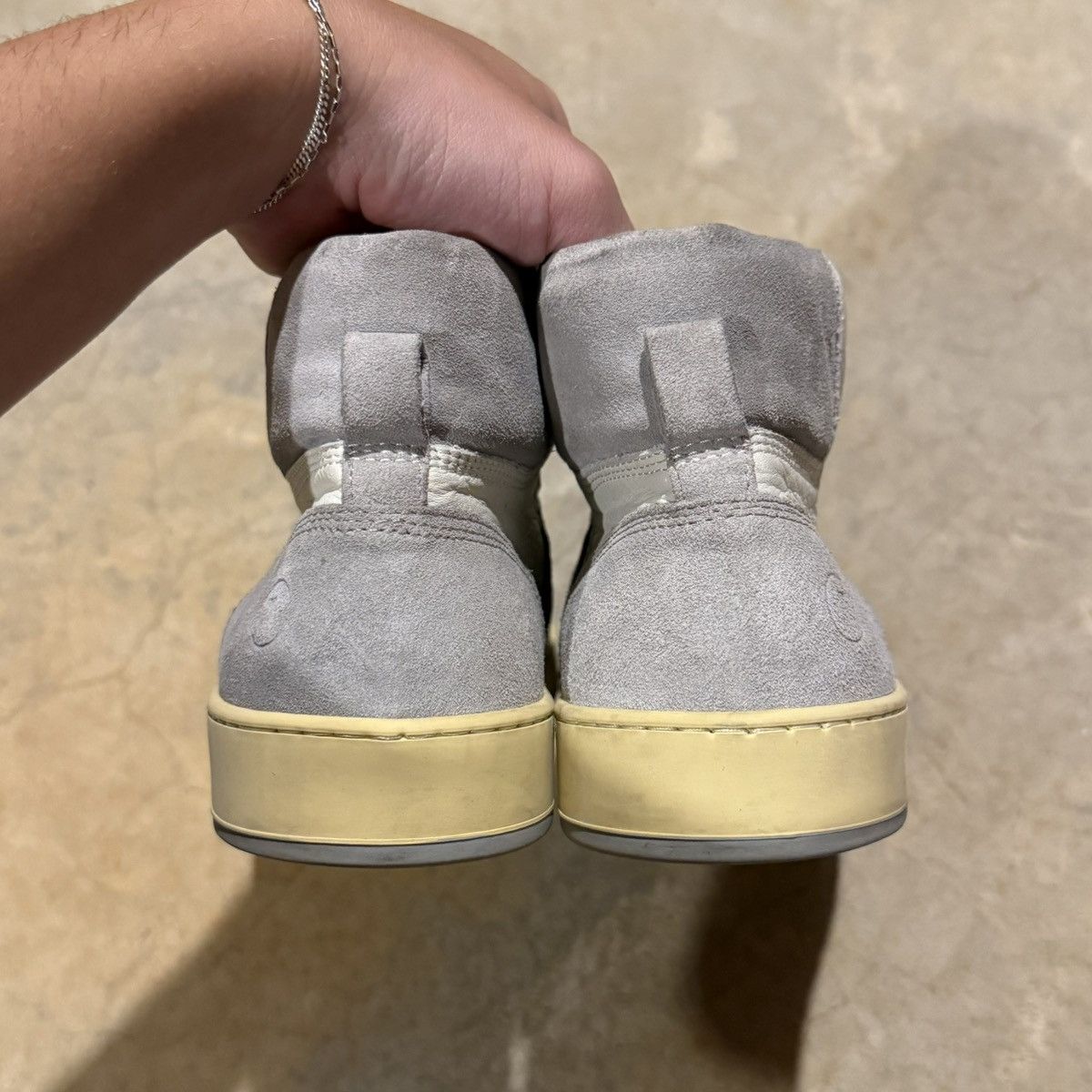 Collegium Collegium Pillar Destroyer High Platinum Suede US 13 Size US 13 / EU 46 - 6 Thumbnail
