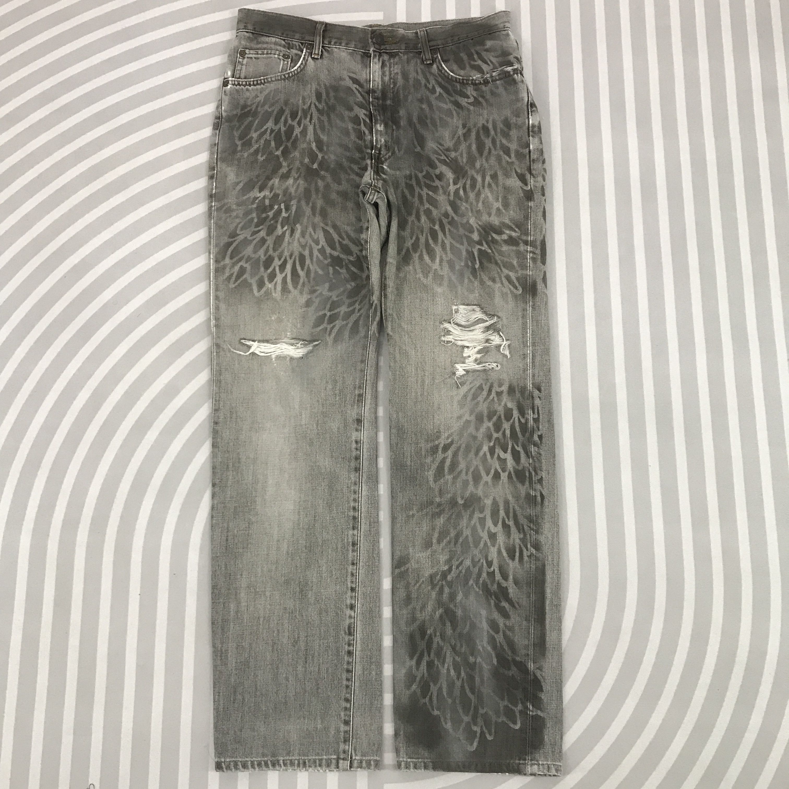 Edwin × Japanese Brand × Vintage Vintage Edwin 503 Regular Distressed Jeans Size US 32 / EU 48 - 1 Thumbnail