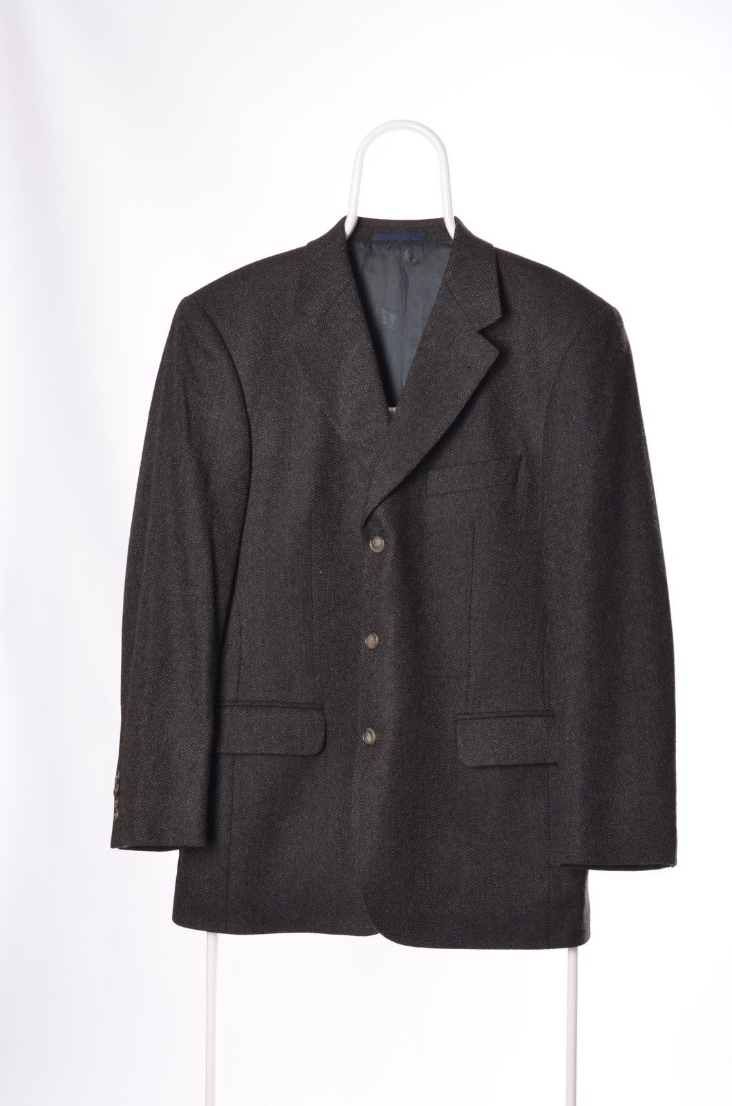 Burberry BURBERRY London Men's Wool Cashmere Tweed Blazer 50 size Size 50R - 1 Thumbnail