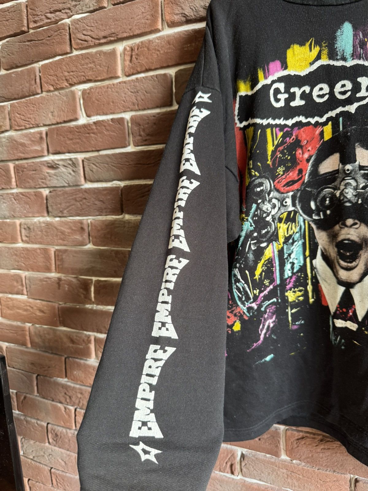 Vintage Very Rare Vintage 90s Green Day Insomniac Punk Band hoodie Size US XL / EU 56 / 4 - 3 Thumbnail