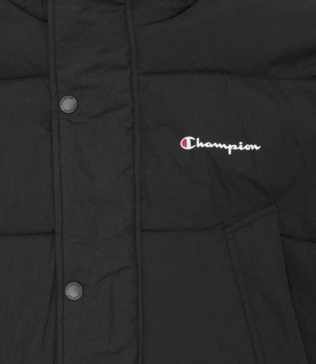 Champion Longline Hooded Popper Parka Black Size US L / EU 52-54 / 3 - 3 Thumbnail
