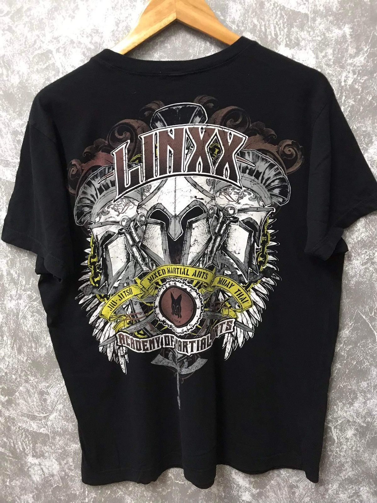 Affliction × Ed Hardy × Southpole Valor Affliction Knight Y2K Graphic Tee Size US L / EU 52-54 / 3 - 1 Thumbnail