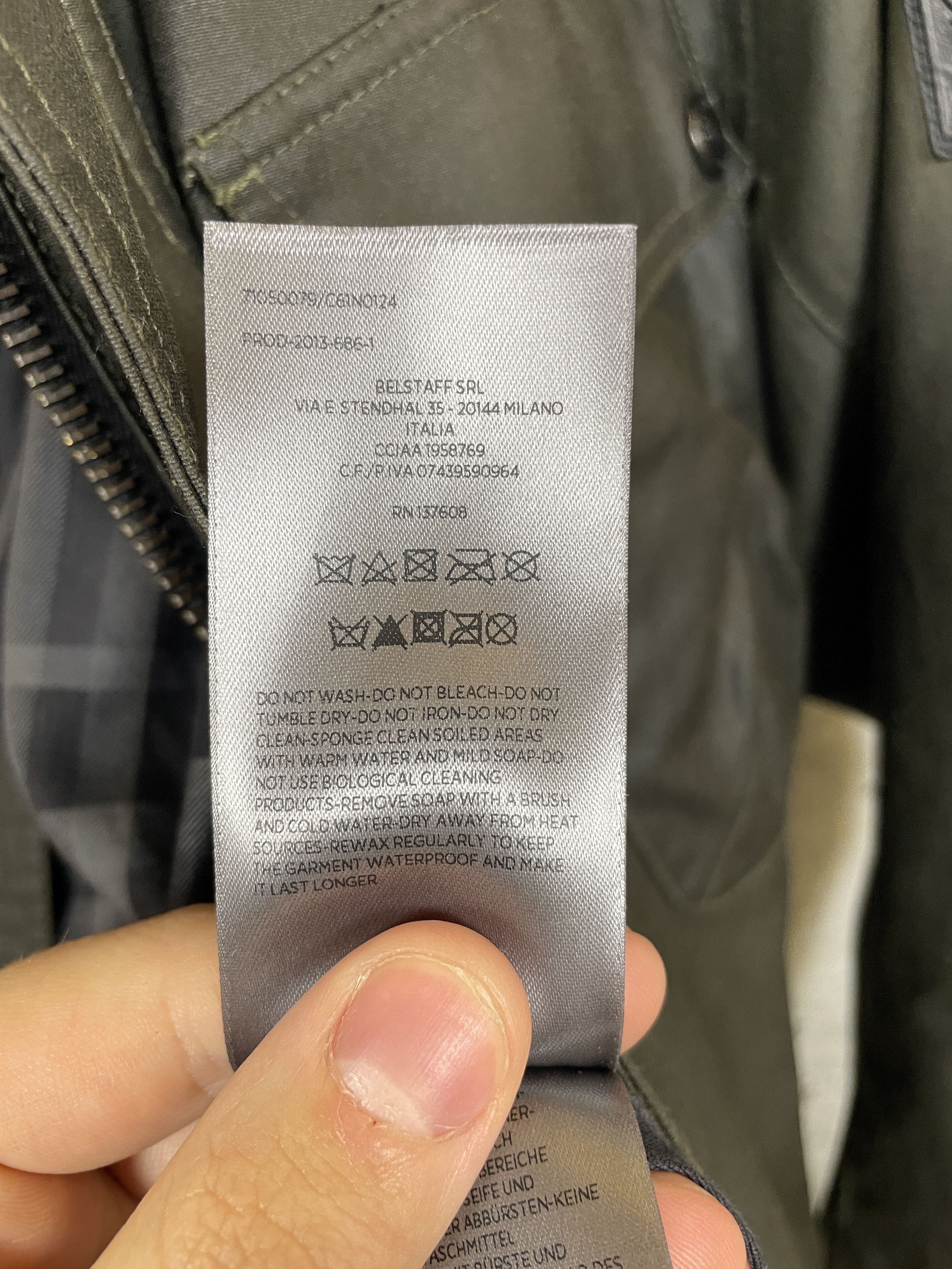 Belstaff Belstaff Waxed Cotton Jacket Size US M / EU 48-50 / 2 - 6 Thumbnail