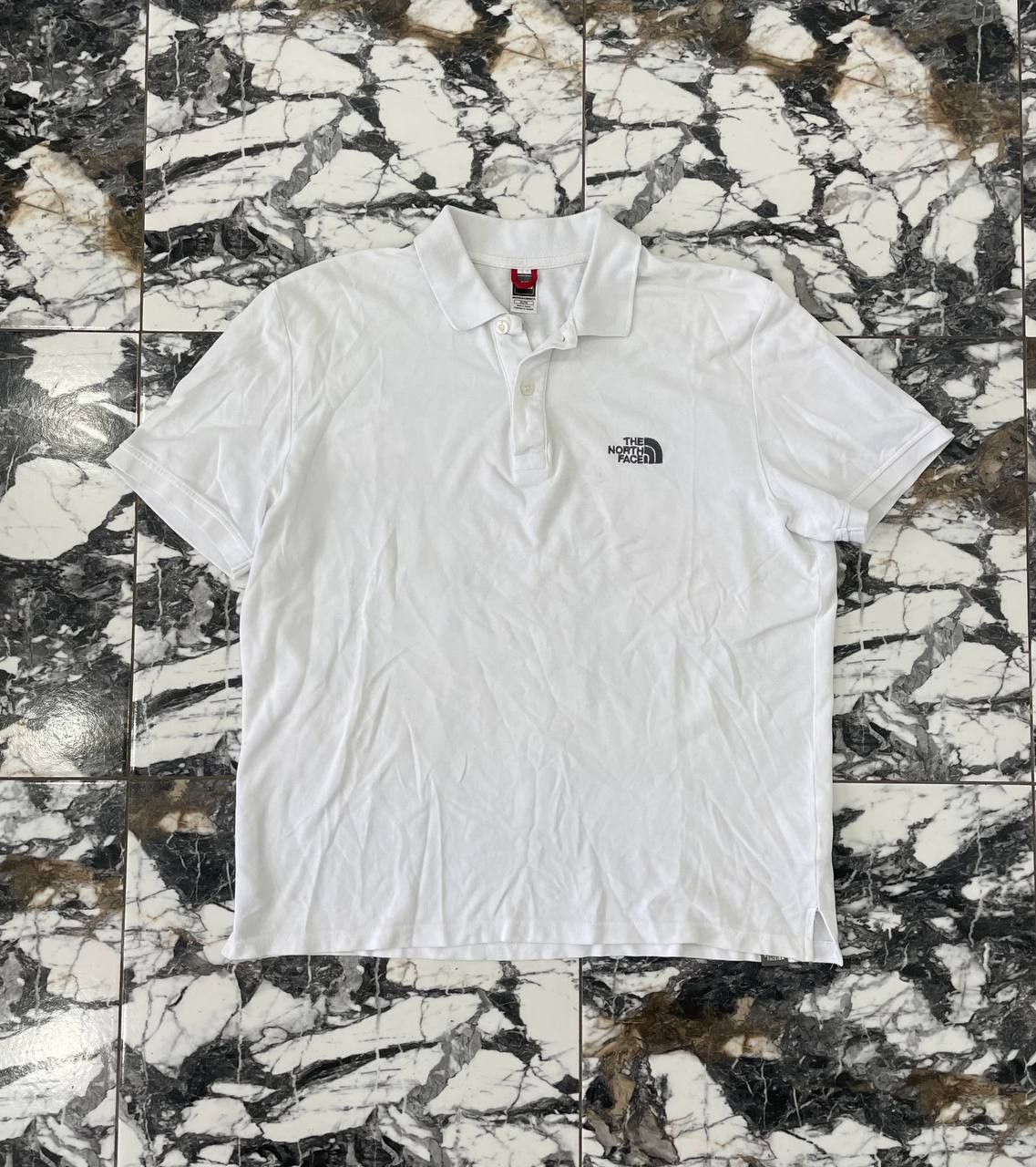 The North Face Mens White North Face Polo Shirt Size XL Size US XL / EU 56 / 4 - 1 Thumbnail