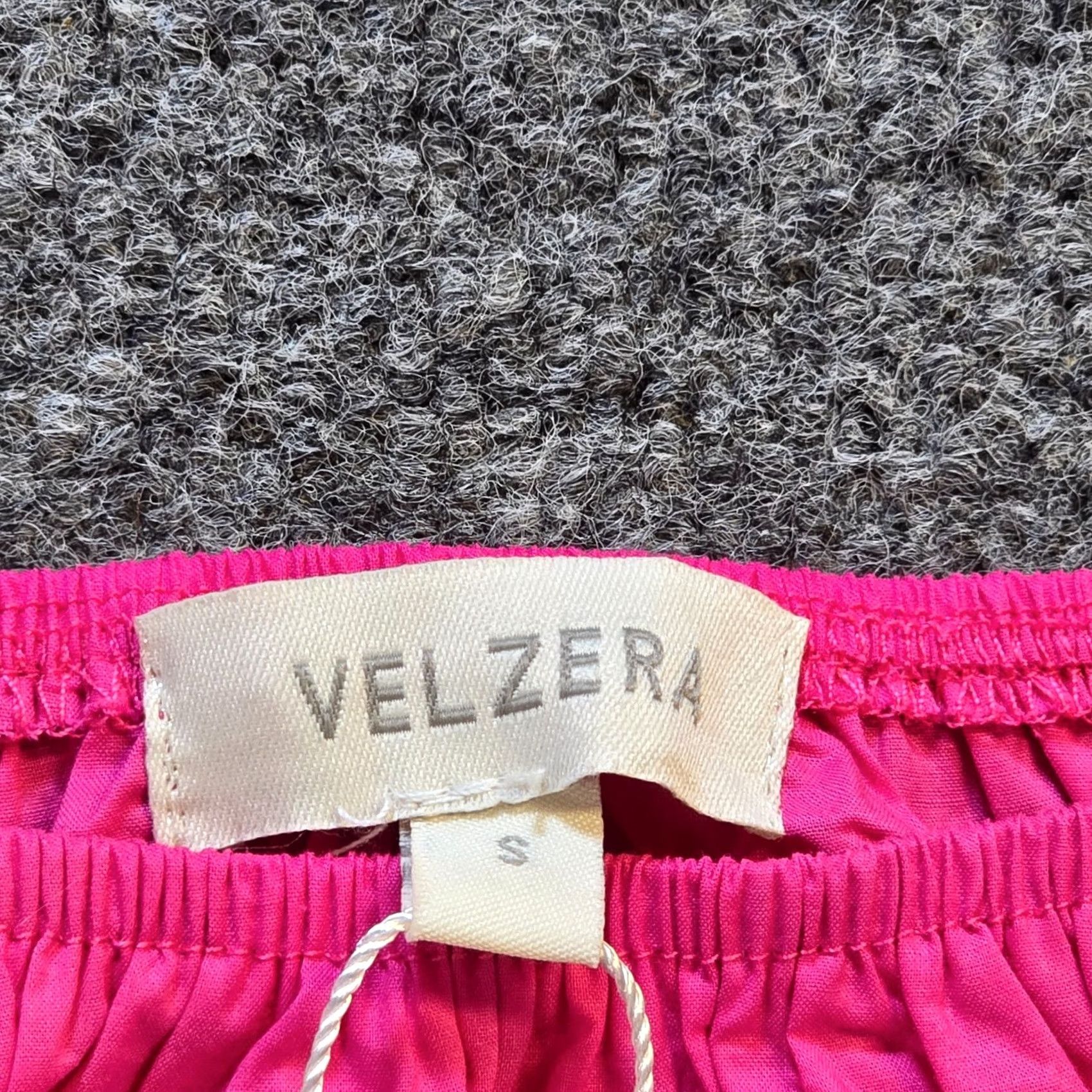 Pinko Velzera Dress Women Size Small Pink Embroidered Fringe Off Shoulder Beach Casual - Womens Fashion Size S / US 4 / IT 40 - 5 Thumbnail