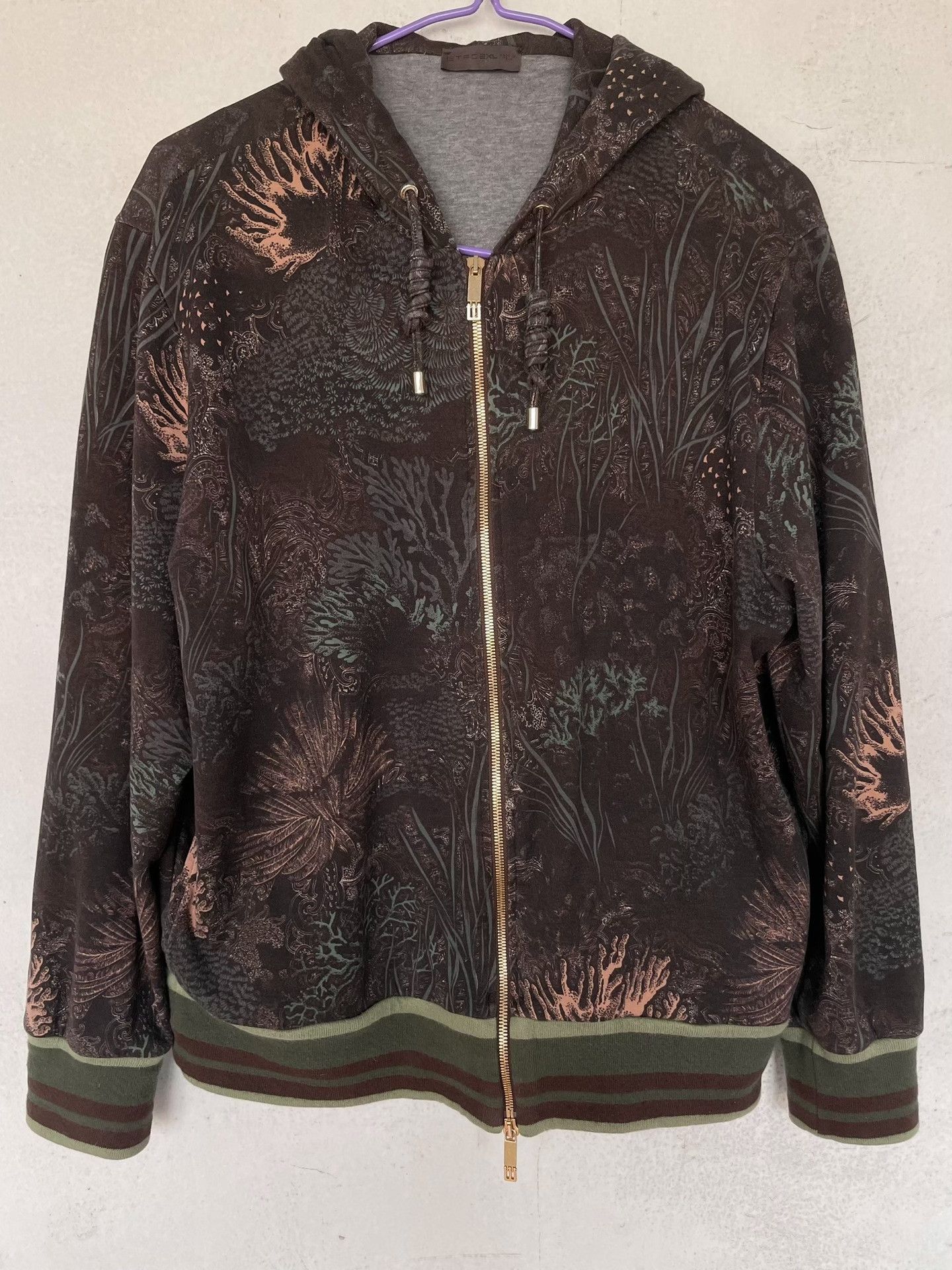 Etro ETRO Hooded Sweatshirt Jacket Size US L / EU 52-54 / 3 - 1 Thumbnail