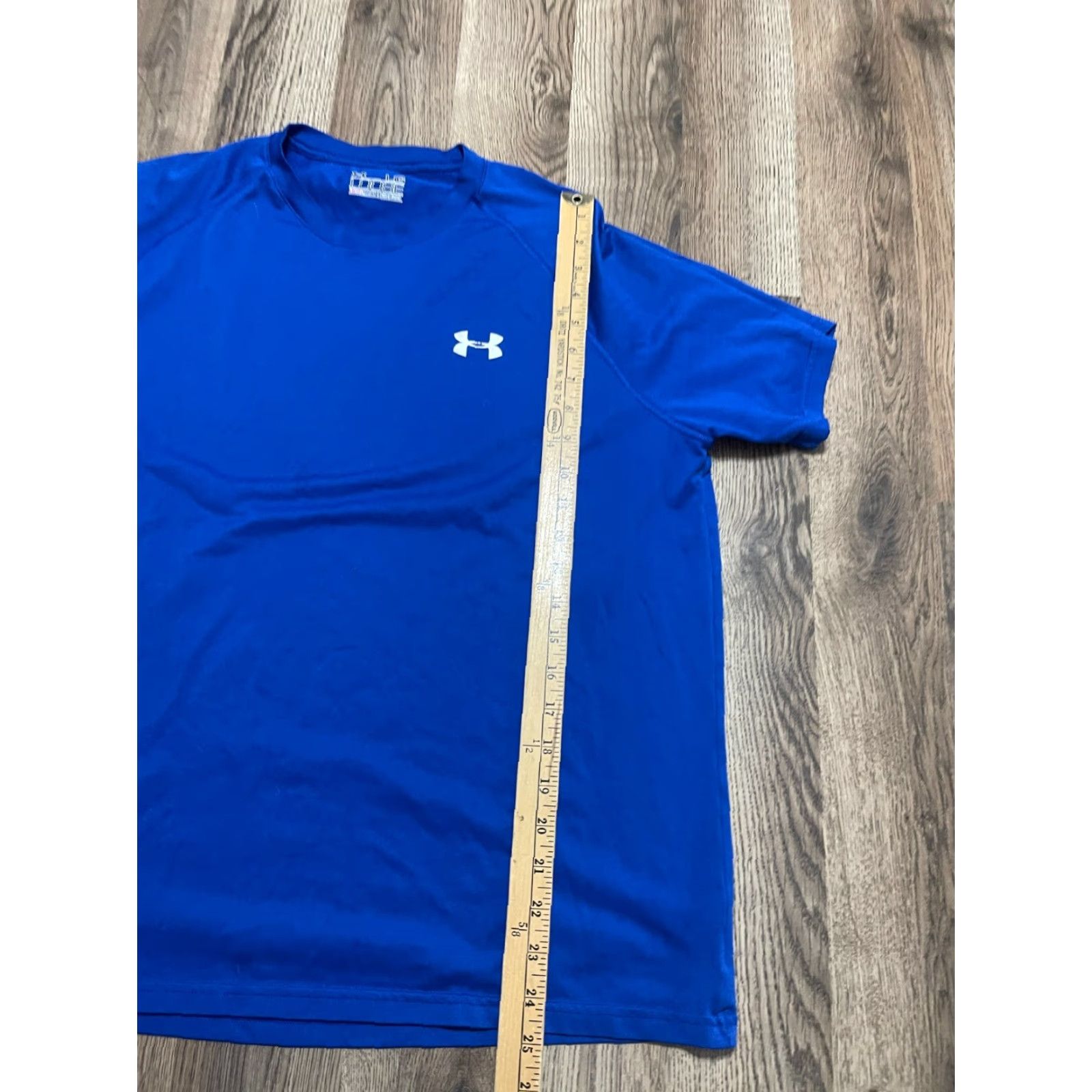 Under Armour Under Armour Shirt Men Large Blue Athletic Wear Loose Heat Gear T-Shirt Casual Modern Size US L / EU 52-54 / 3 - 7 Thumbnail