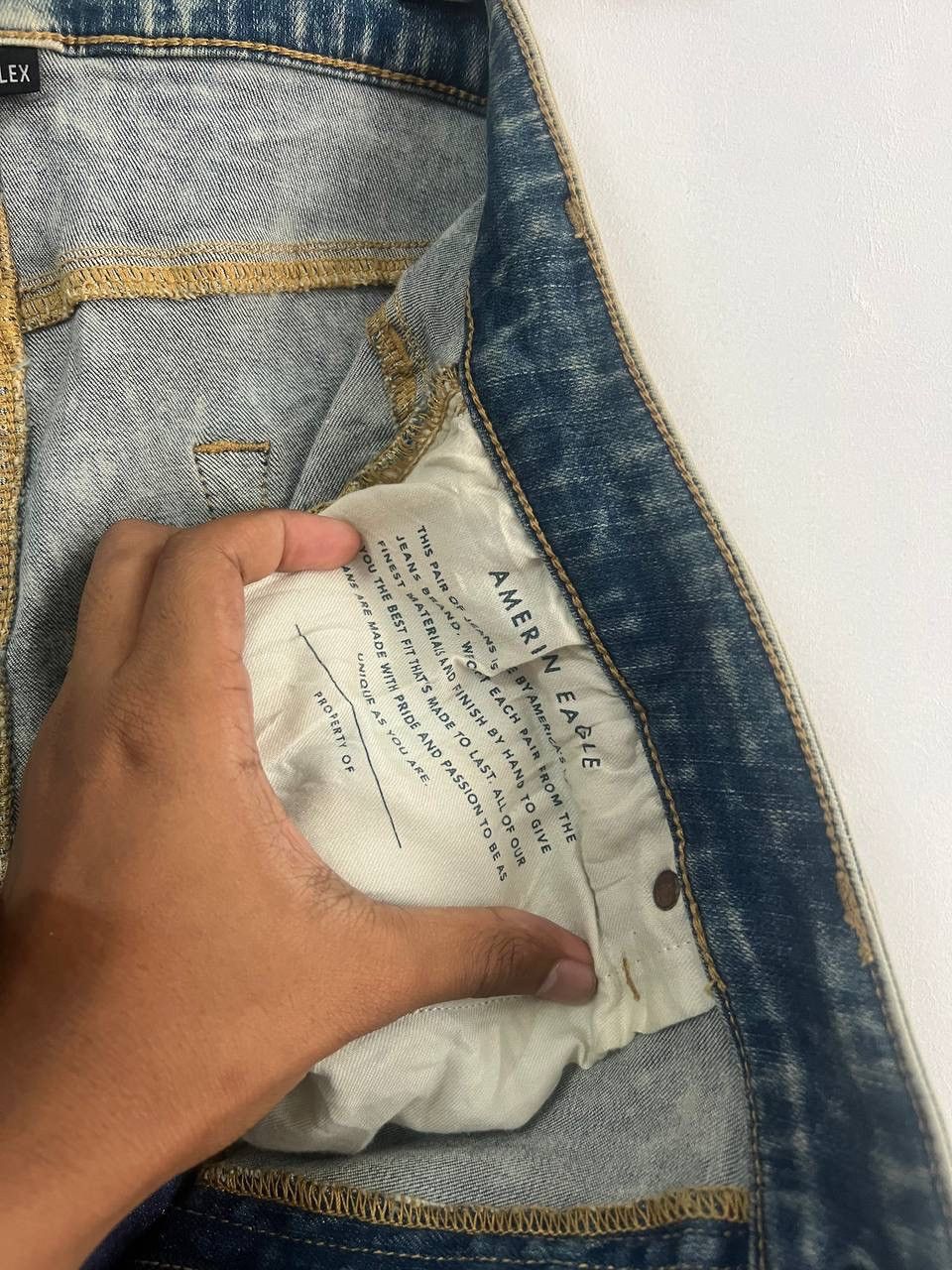 American Eagle Outfitters American Eagle Fade Rusty Distressed Denim Crop Size US 36 / EU 52 - 15 Thumbnail