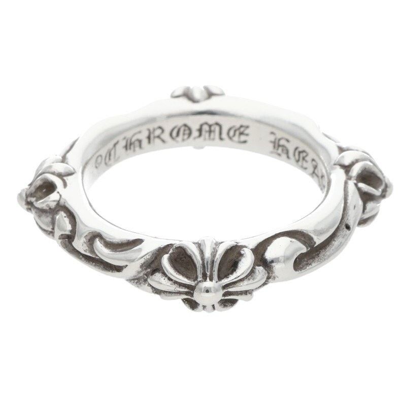Chrome Hearts Chrome Hearts SBT Band Silver Ring Size ONE SIZE - 1 Thumbnail
