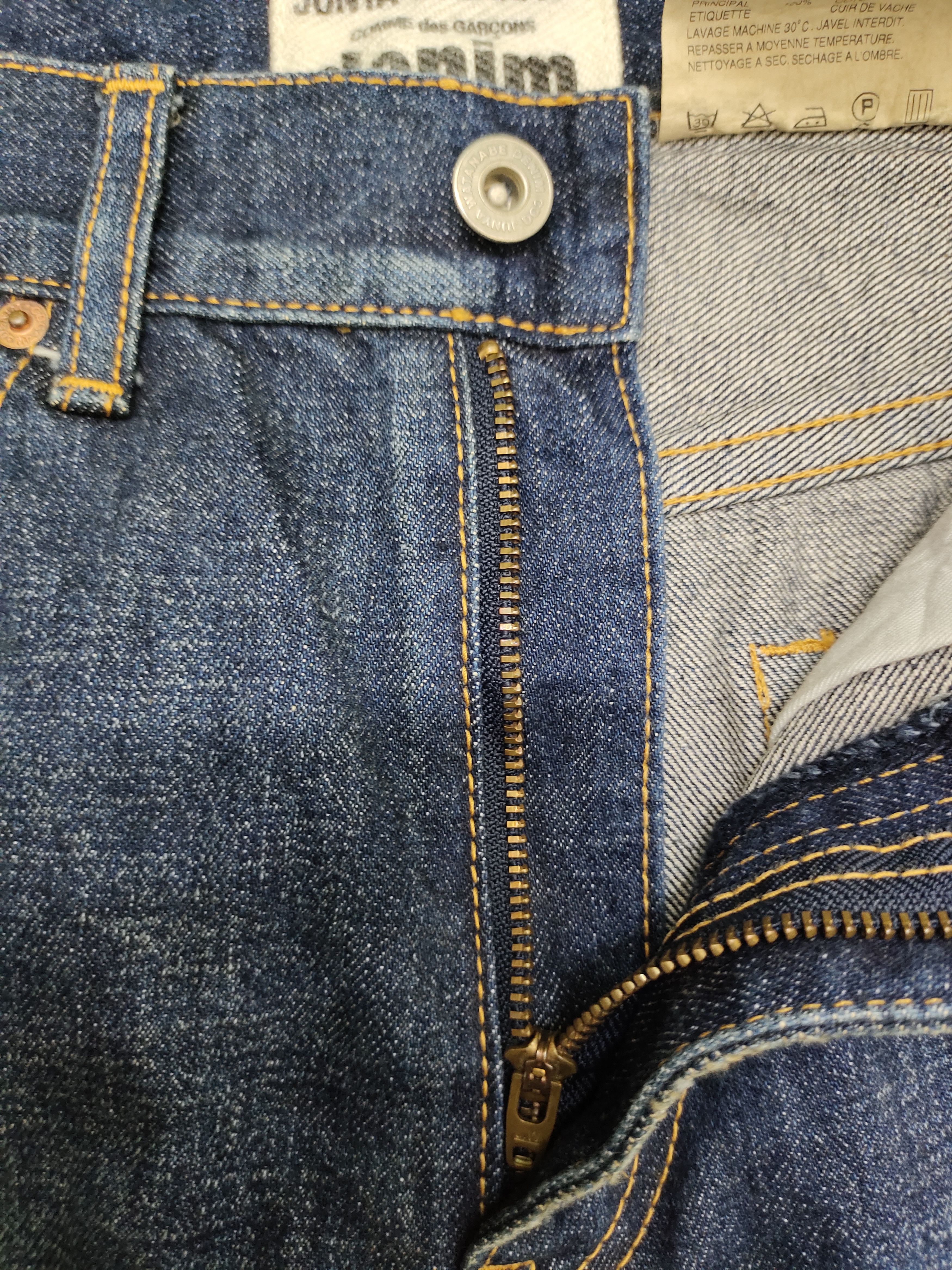 Junya Watanabe AD2015 Junya Watanabe Sand Wash Selvedge Denim Jeans Size US 30 / EU 46 - 15 Thumbnail