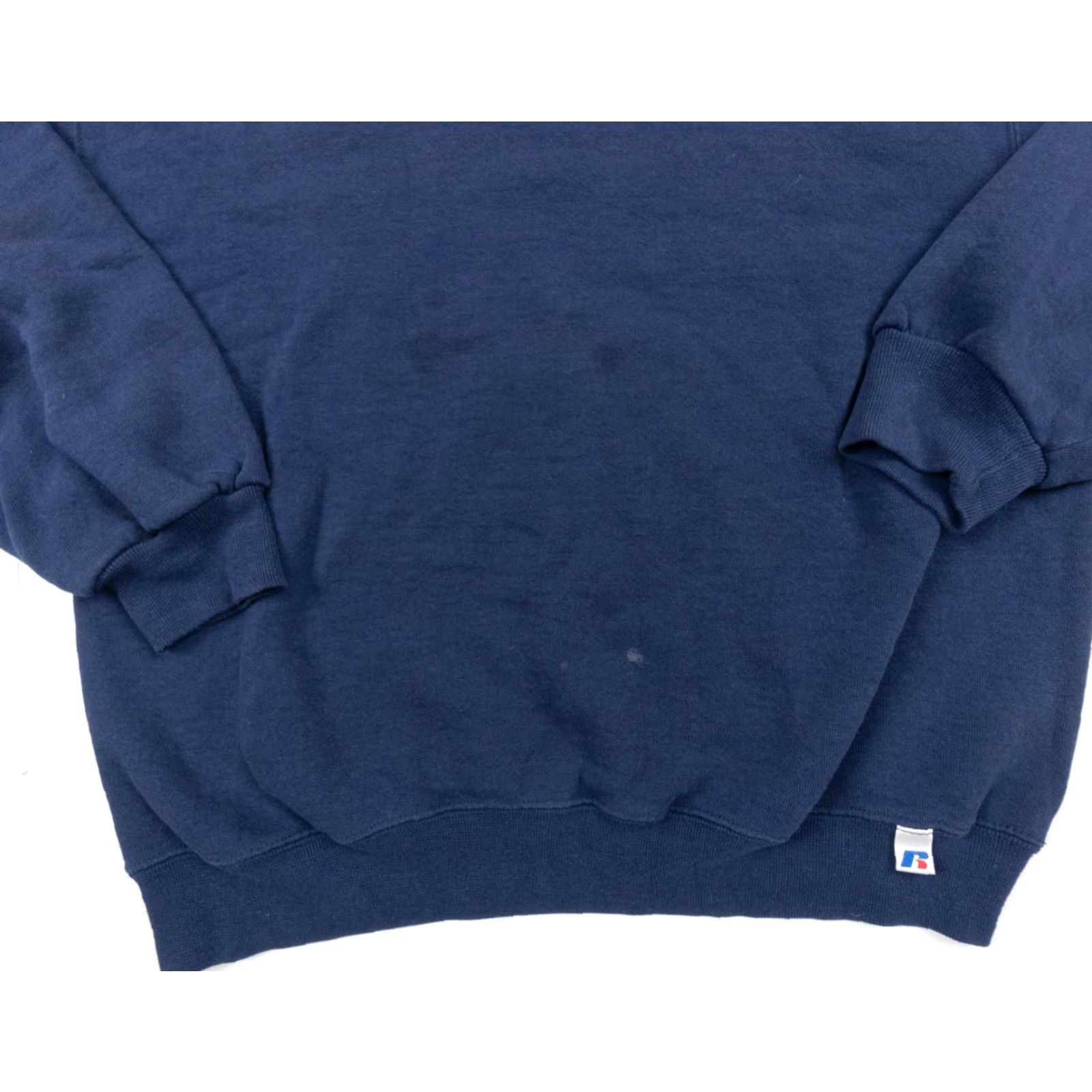 Russell Athletic VINTAGE Russell Athletic Sweatshirt Adult Large Blue Crewneck Mens Y2K Size US L / EU 52-54 / 3 - 2 Thumbnail