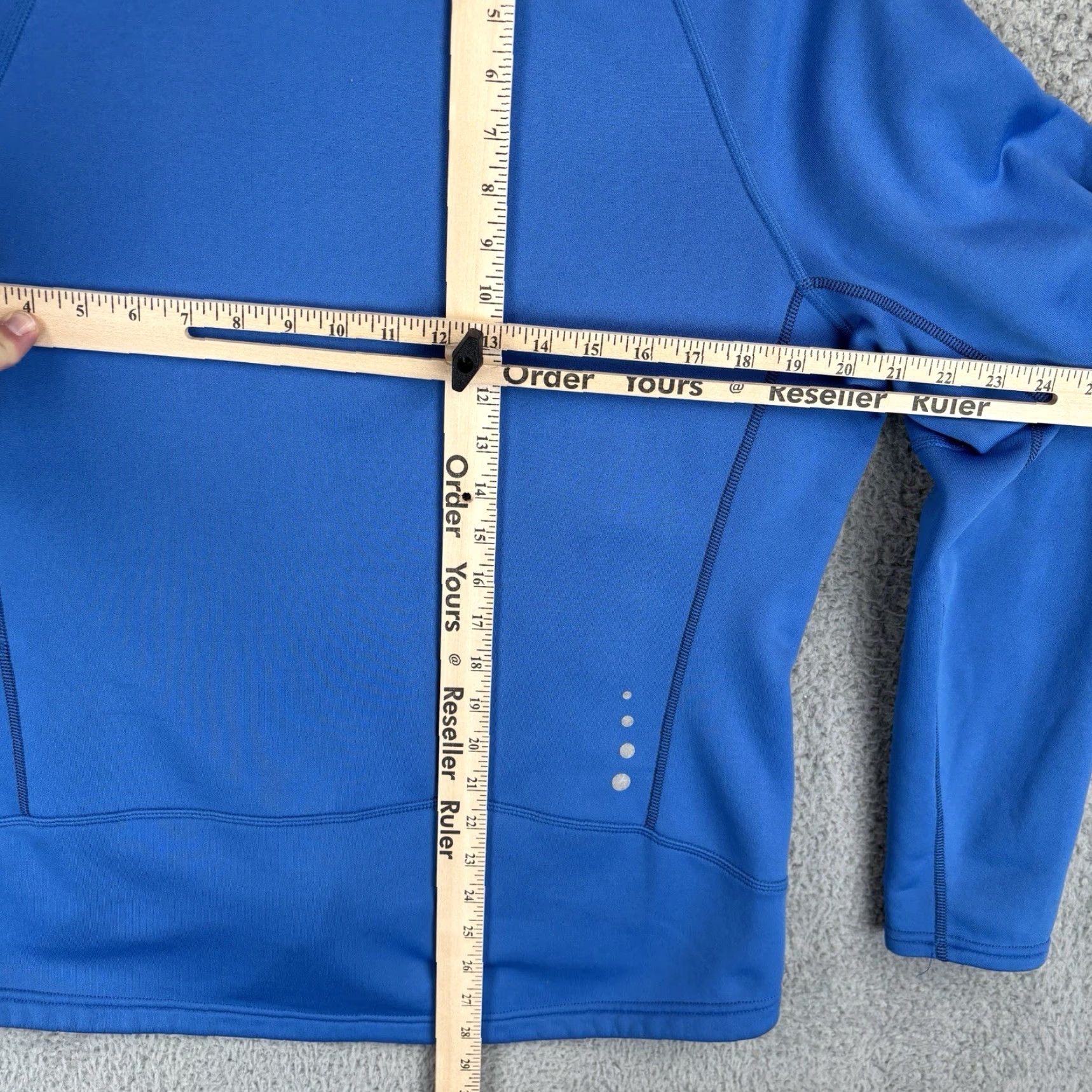 Vintage L.L.Bean Jacket Womens XL Blue Full Zip Hoodie Zip Pocket Running Gym Yoga Size XL / US 12-14 / IT 48-50 - 6 Thumbnail