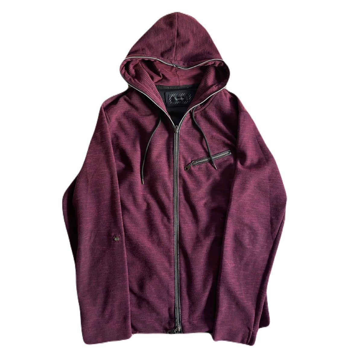 If Six Was Nine 2000s Japanese archive Vkei Full-Zip Gimmic Hoodie Y2K Size US M / EU 48-50 / 2 - 2 Thumbnail