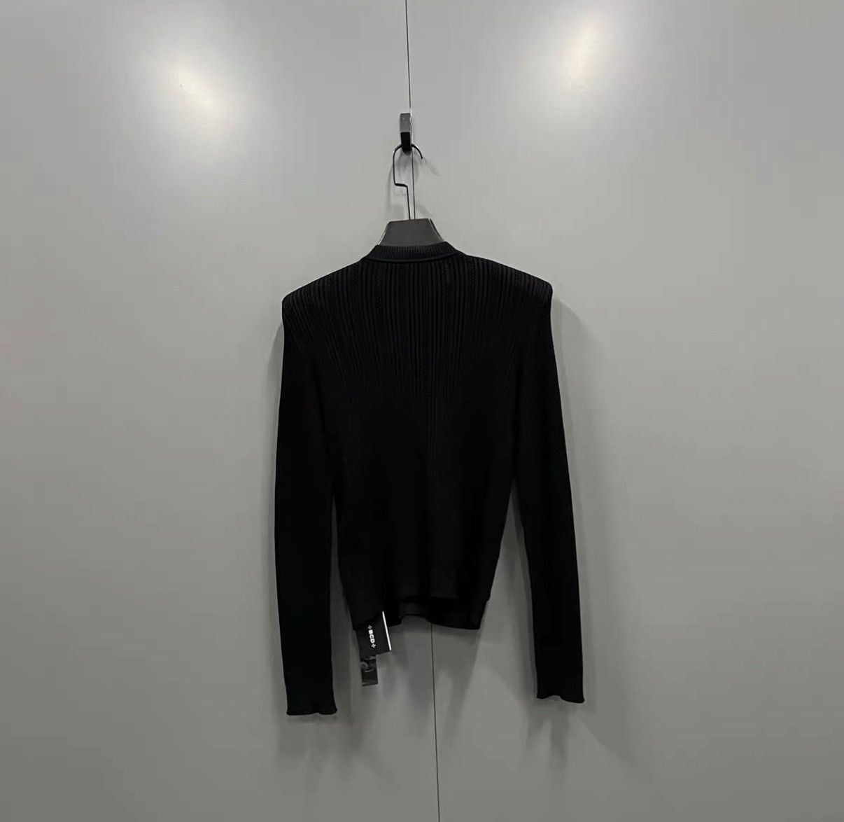 Balmain BALMAIN Black Button Knit Jacket J41 Size M / US 6-8 / IT 42-44 - 2 Thumbnail
