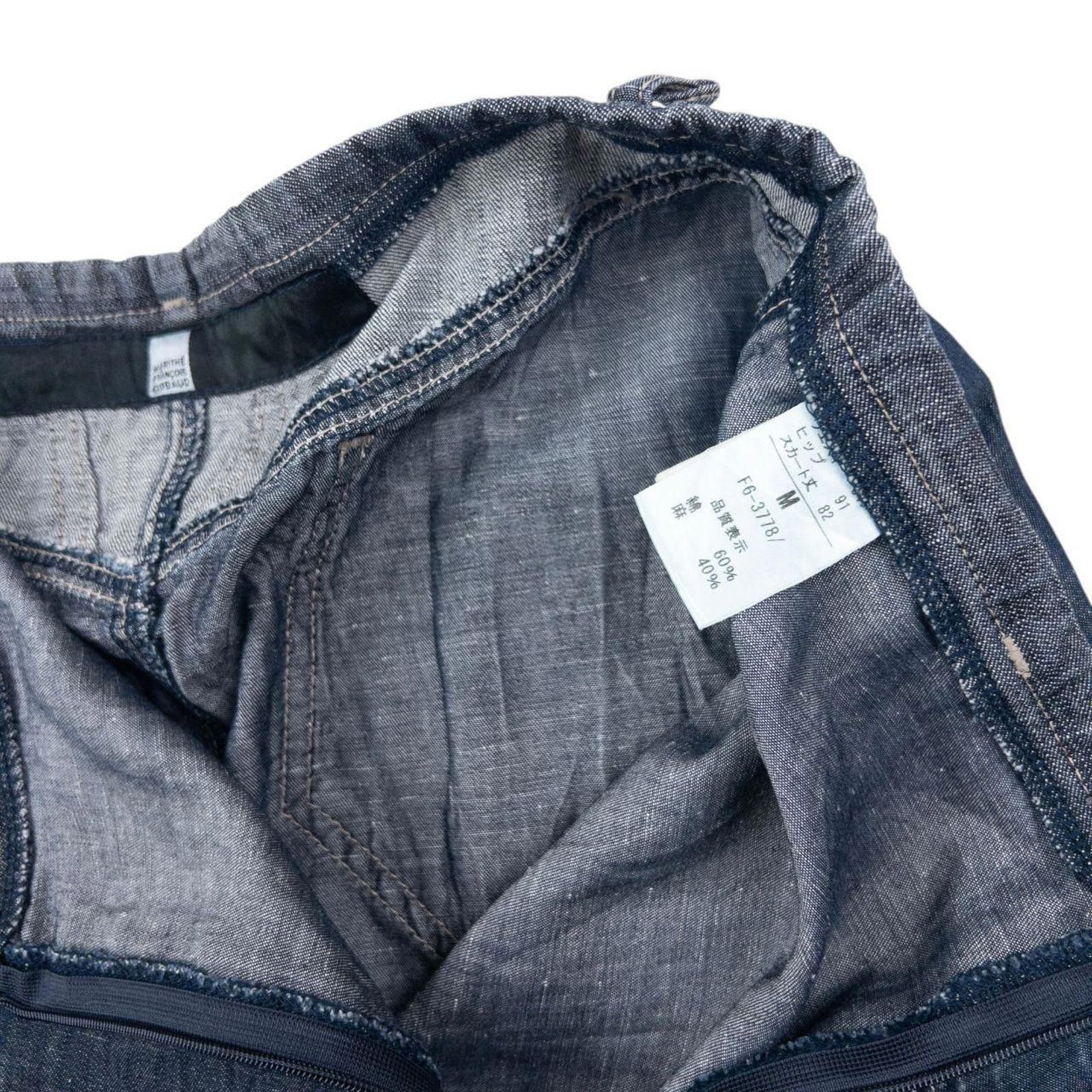 Marithe + Francois Girbaud Vintage 2000s Marithe + Francois Girbaud Denim Skirt W28 Size 32" / US 10 / IT 46 - 6 Thumbnail