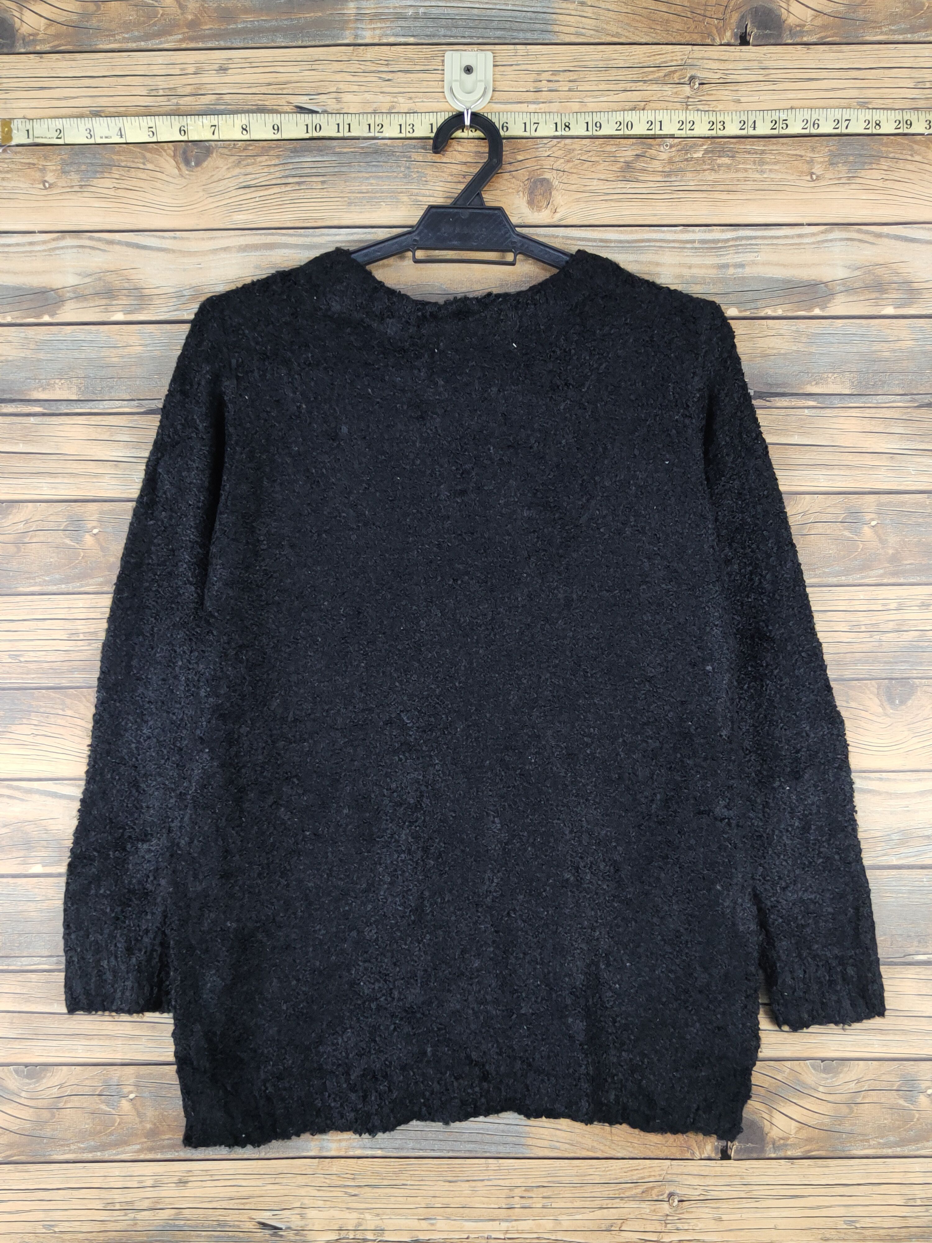 Japanese Brand × Vintage Anne Basket Black Knitwear Cardigan #W1259 Size M / US 6-8 / IT 42-44 - 7 Thumbnail