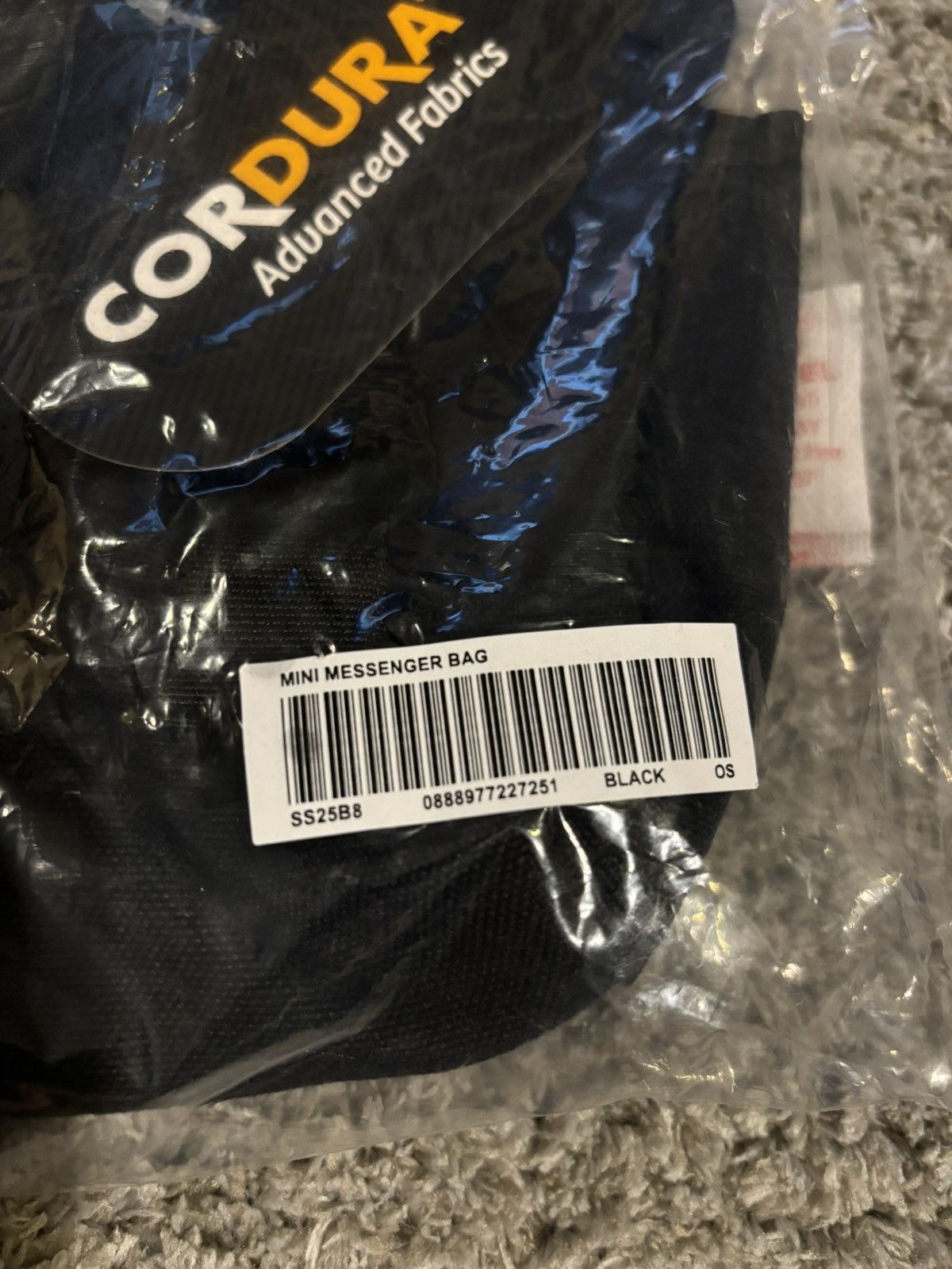 Supreme Supreme Mini Messenger Bag Black Size ONE SIZE - 3 Thumbnail