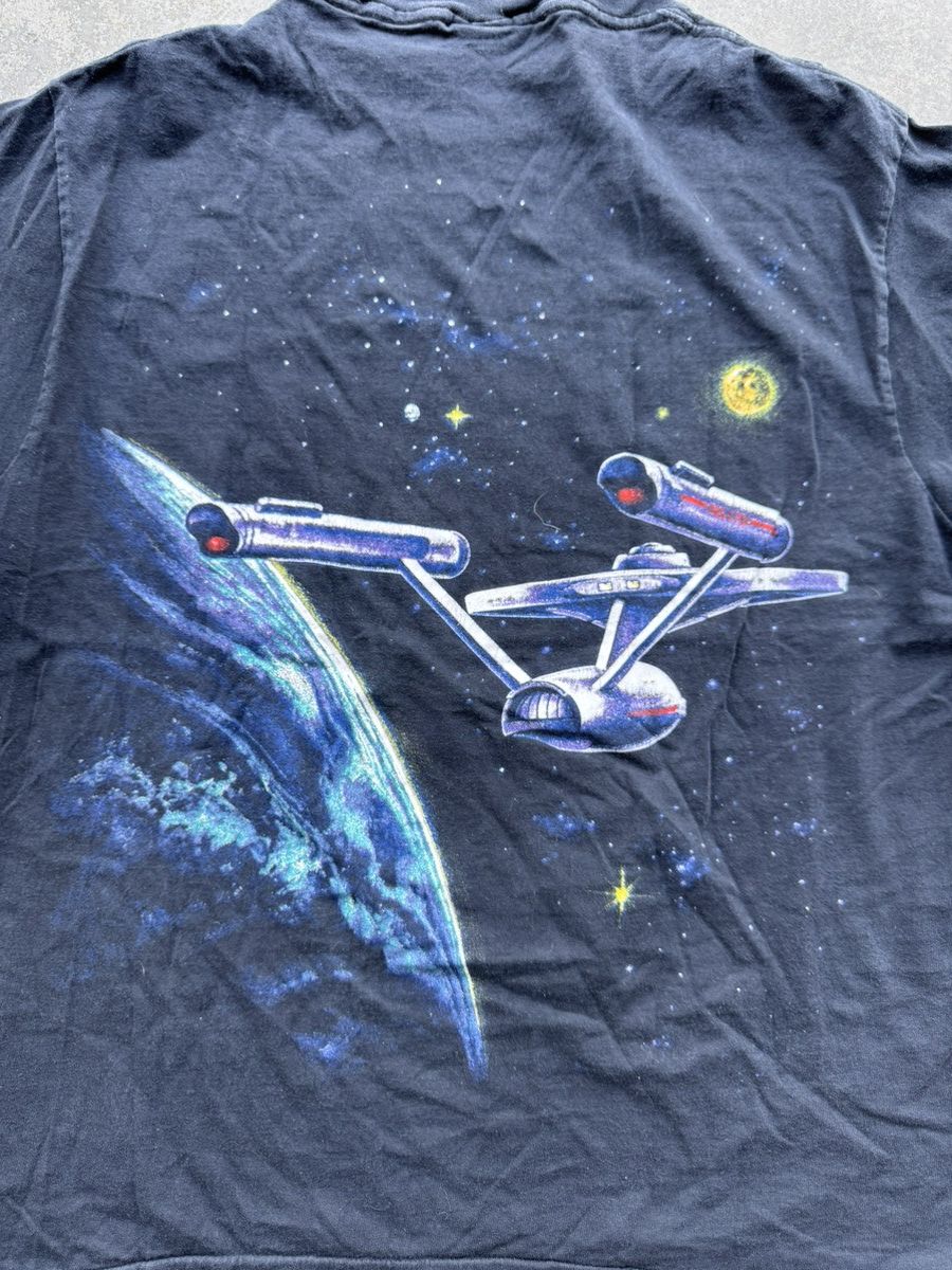 Vintage Vintage 1991 Star Trek 25th Anniversary Tee Size US XL / EU 56 / 4 - 4 Thumbnail