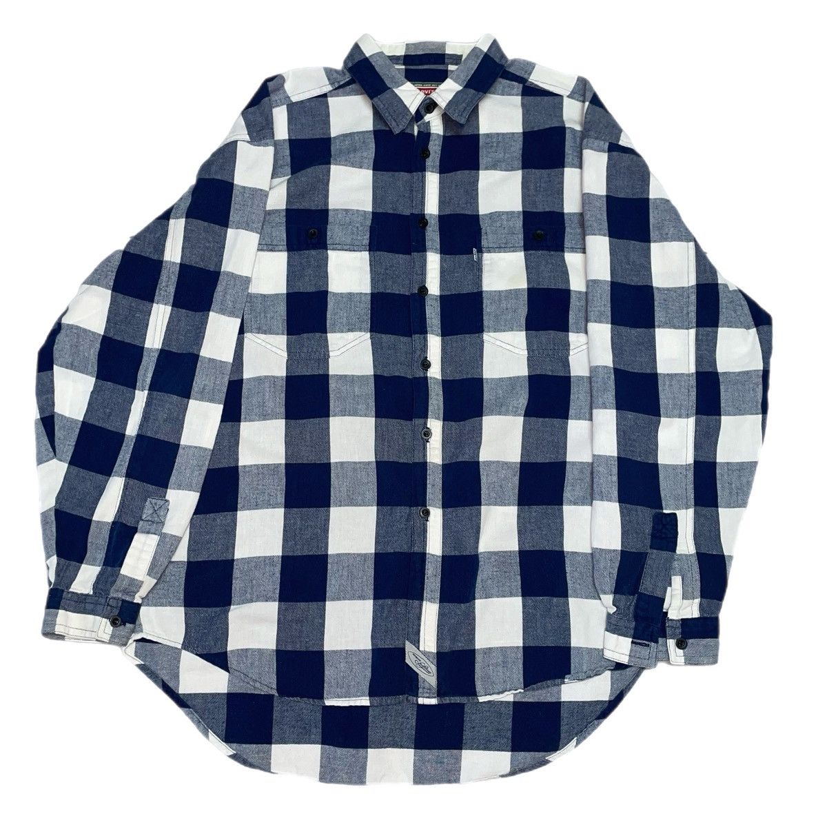 Levi's Levi’s Blue Tab Flannel Size US L / EU 52-54 / 3 - 1 Thumbnail