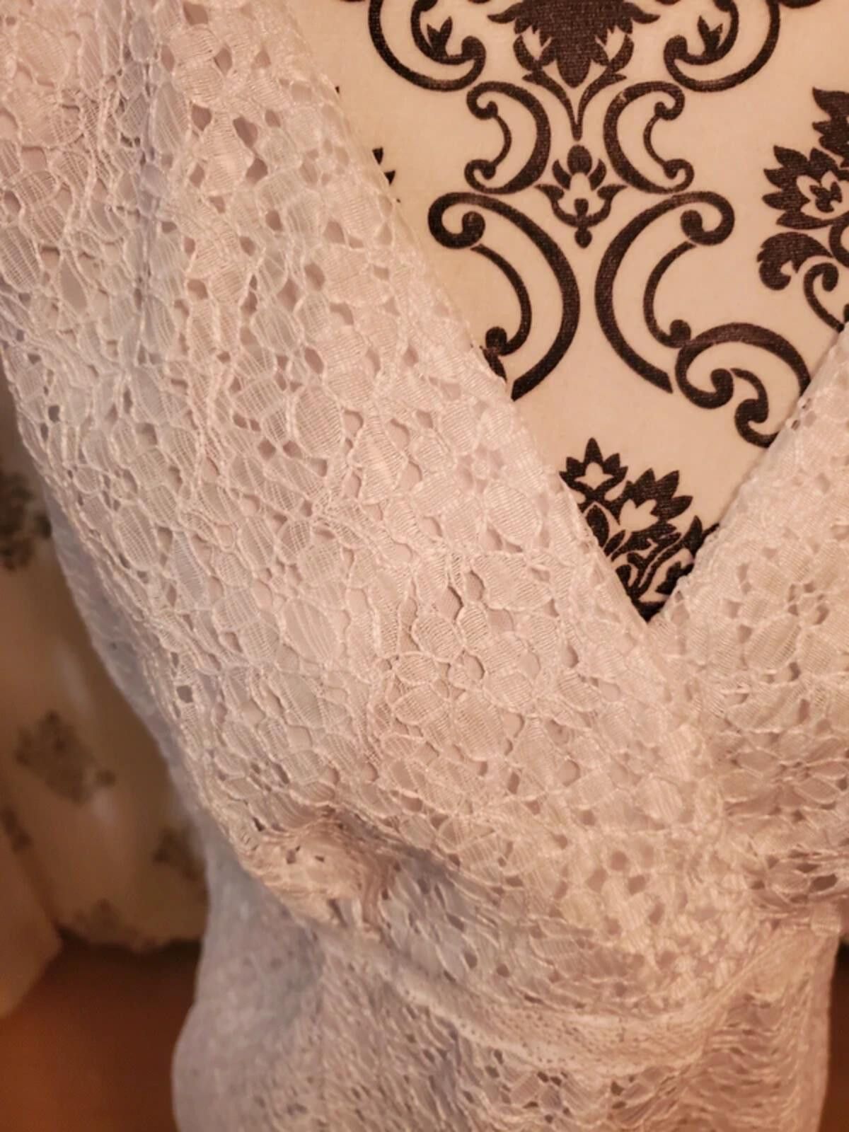 Other Rabbit Rabbit Rabbit Designs White Lace Dress Size M / US 6-8 / IT 42-44 - 2 Thumbnail