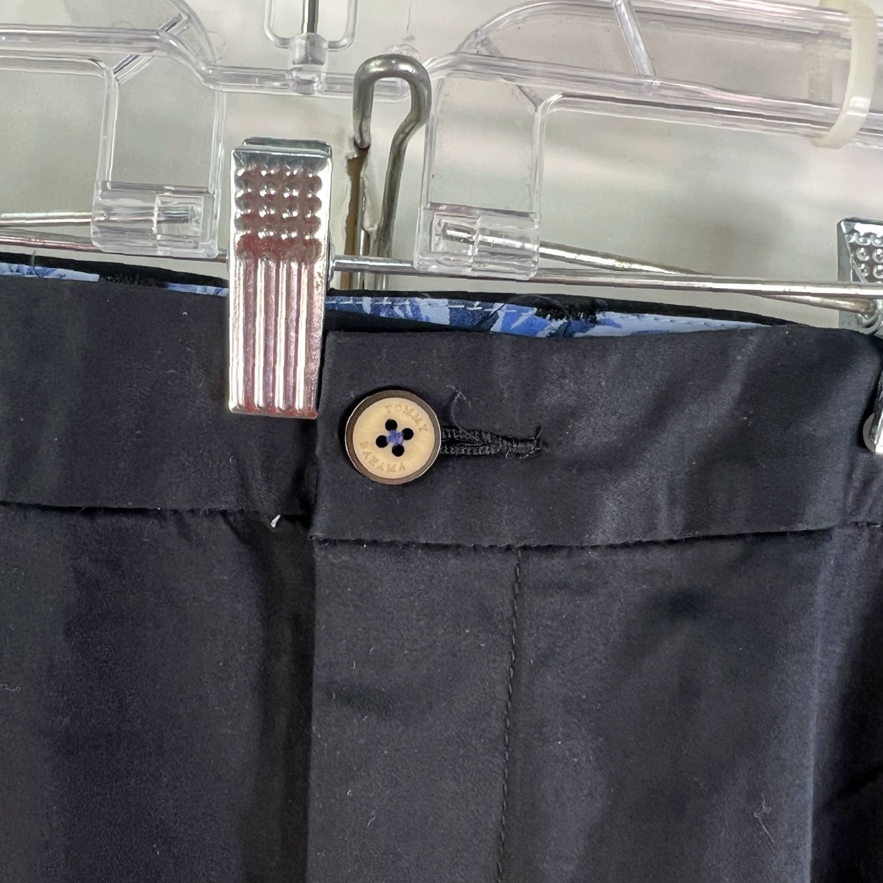 Tommy Bahama VINTAGE Tommy Bahama Boracay Men’s Pants Casual Straight Leg Size 52 Black Stretch Fabric Size US 36 / EU 52 - 3 Thumbnail